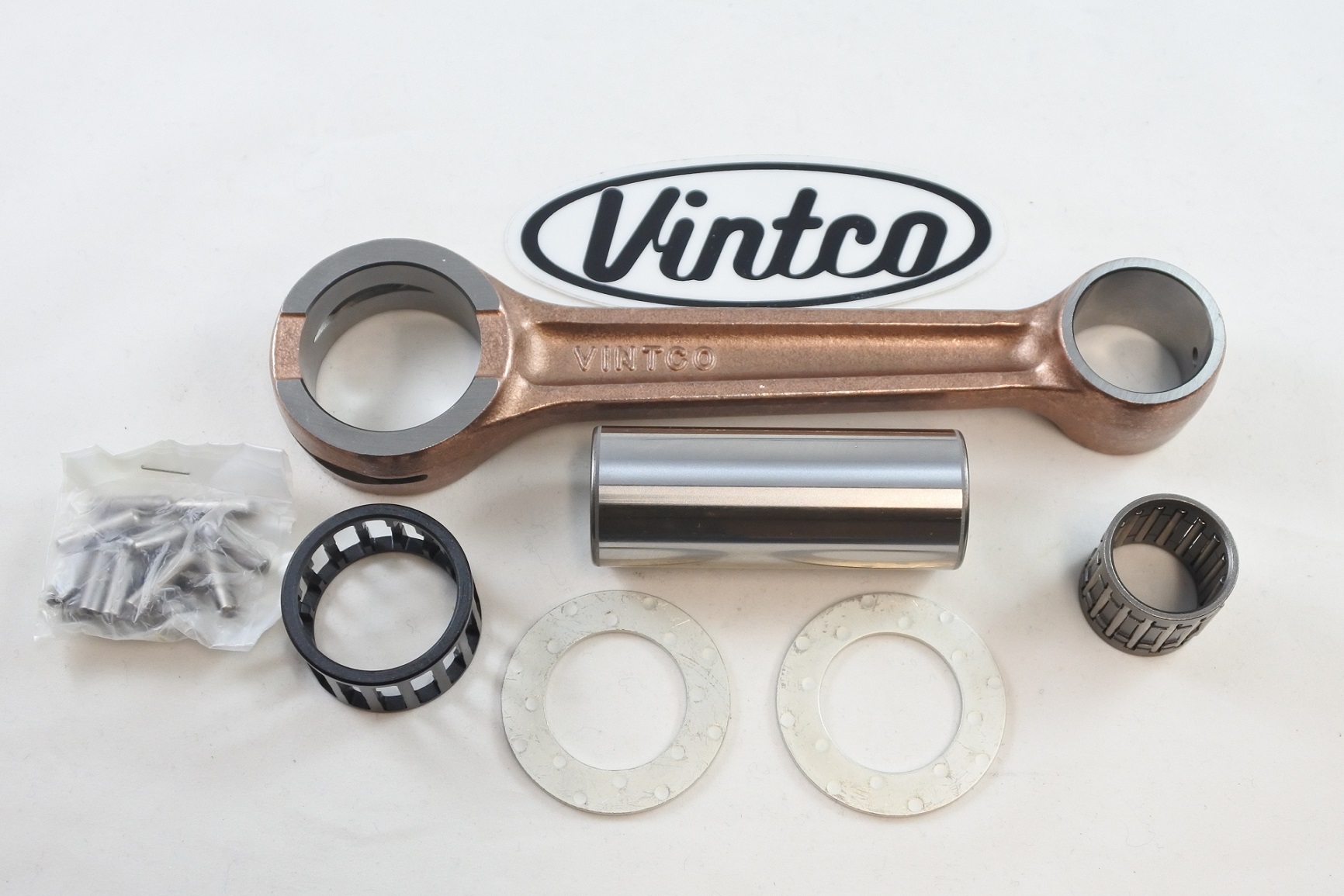 CONNECTING ROD KIT 84-86 HONDA CR 500 VINTCO KR2033 thumbnail 2