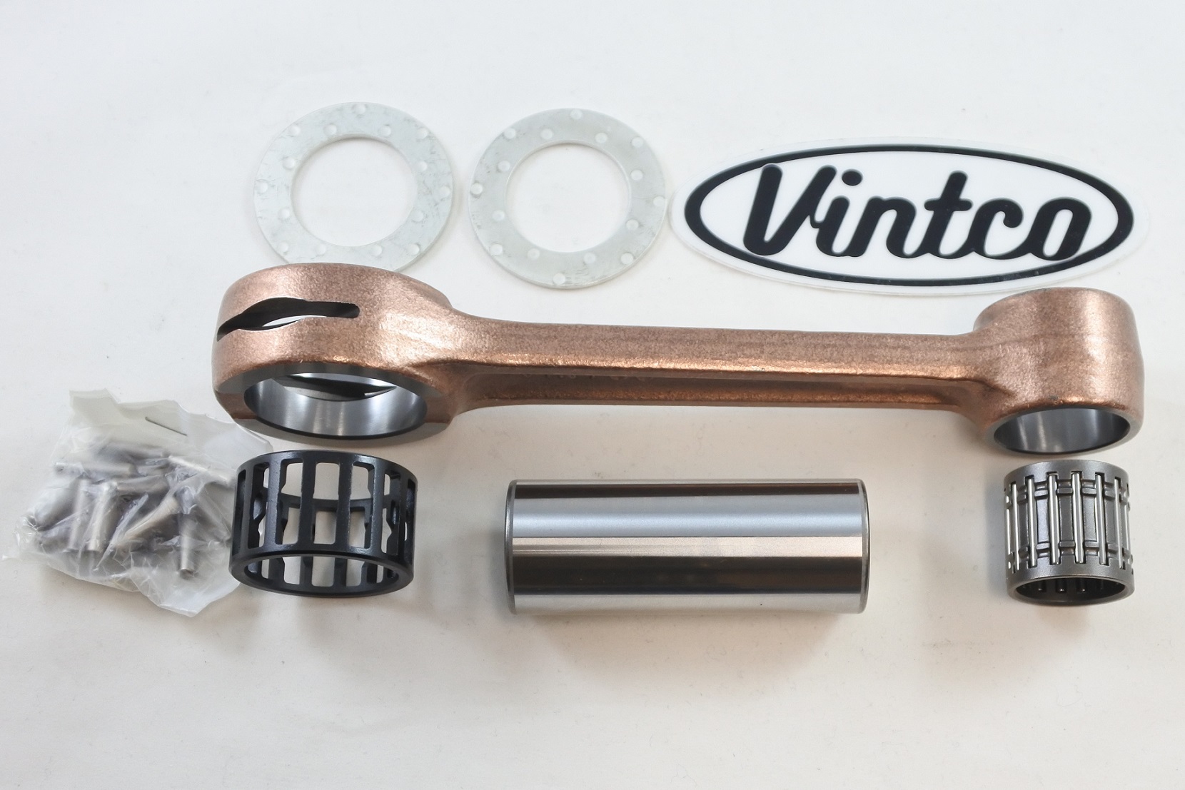 CONNECTING ROD KIT 84-86 HONDA CR 500 VINTCO KR2033 thumbnail 3