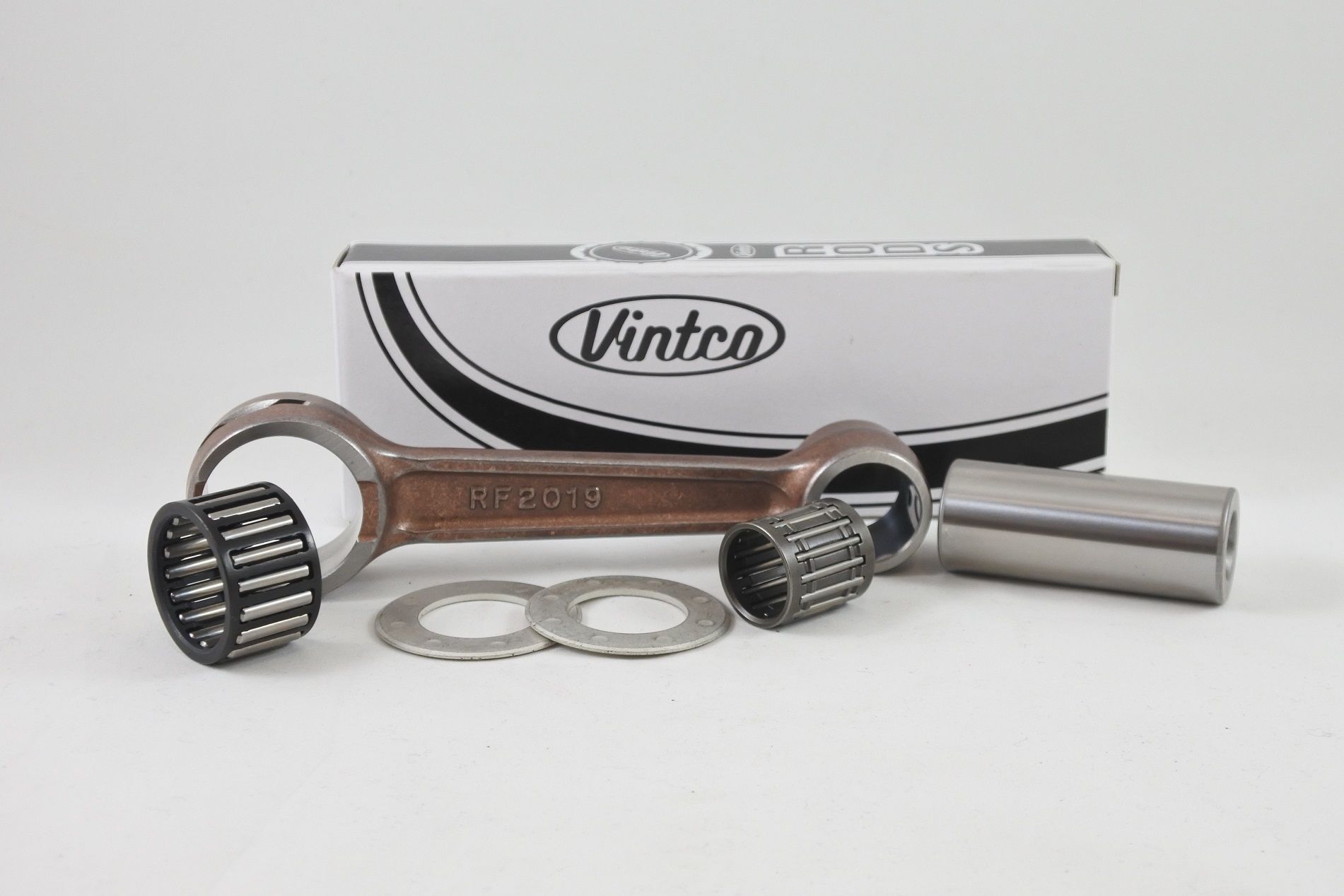 CONNECTING ROD KIT 74-76 KAWASAKI KT KX 250 VINTCO KR2038 image 1
