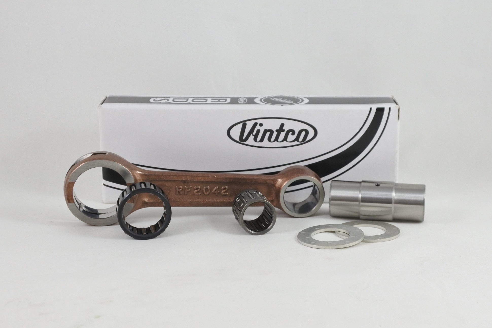 CONNECTING ROD KIT 69-76 KAWASAKI H1 KH 500 VINTCO KR2042 image 1