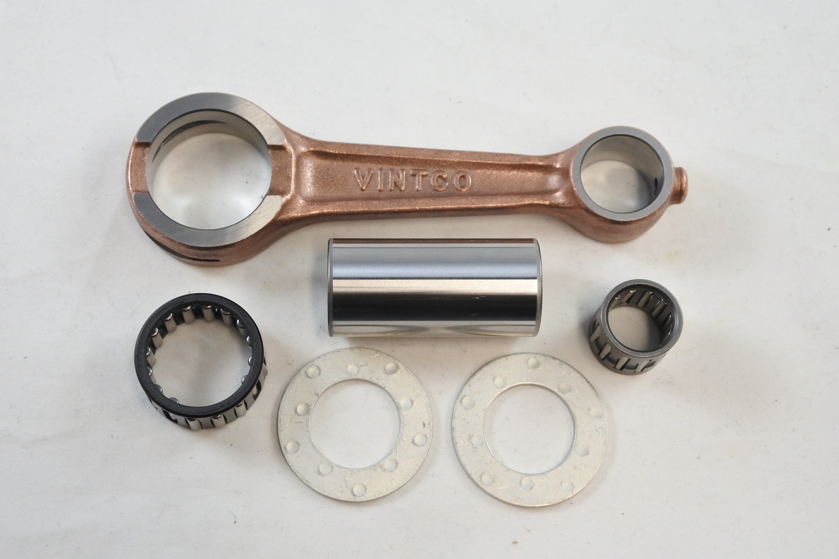CONNECTING ROD KIT 82-97 KAWASAKI KDX KX 80 100 VINTCO KR2051 thumbnail 2
