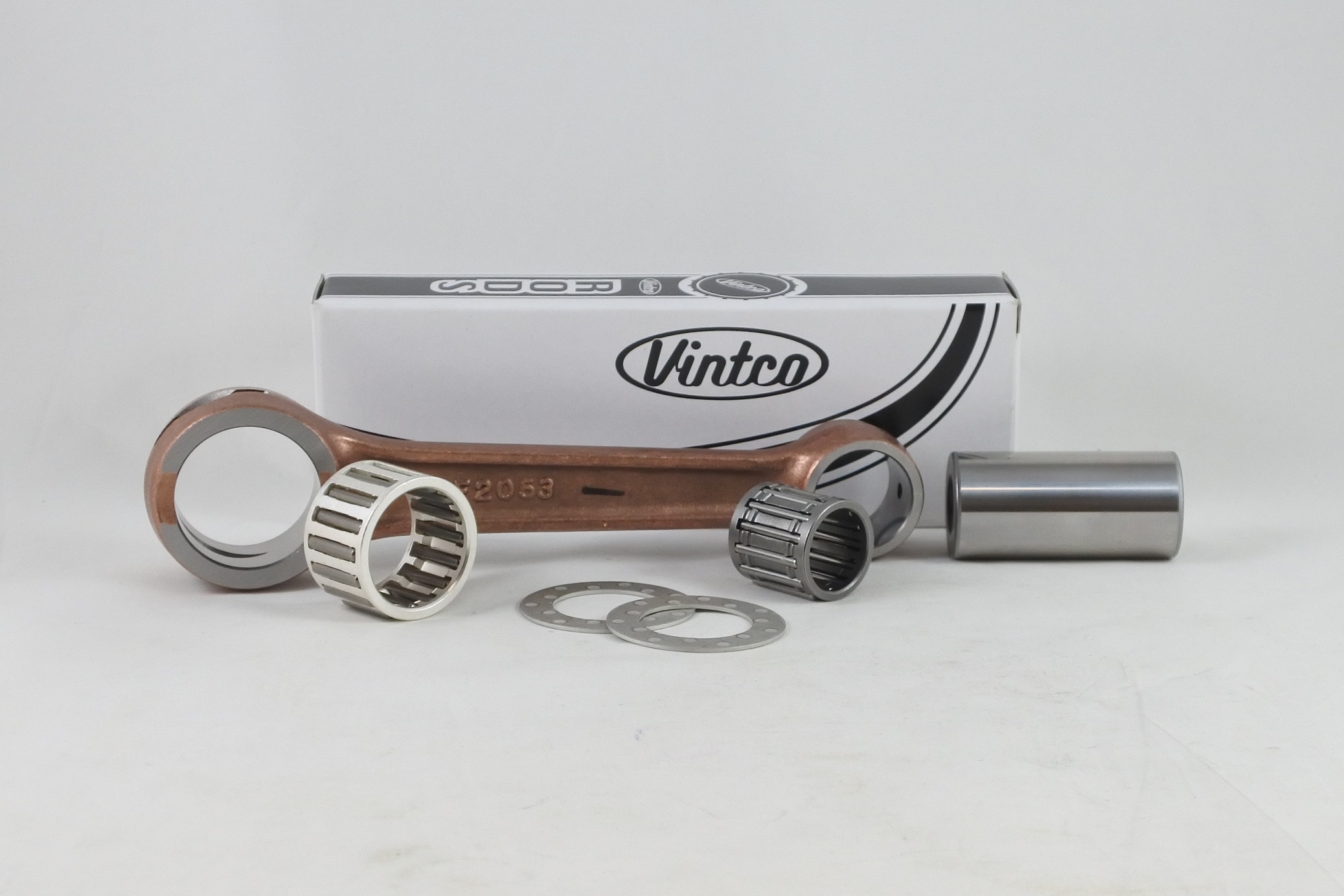 CONNECTING ROD KIT 85-04 KAWASAKI KX 500 VINTCO KR2053 image 1