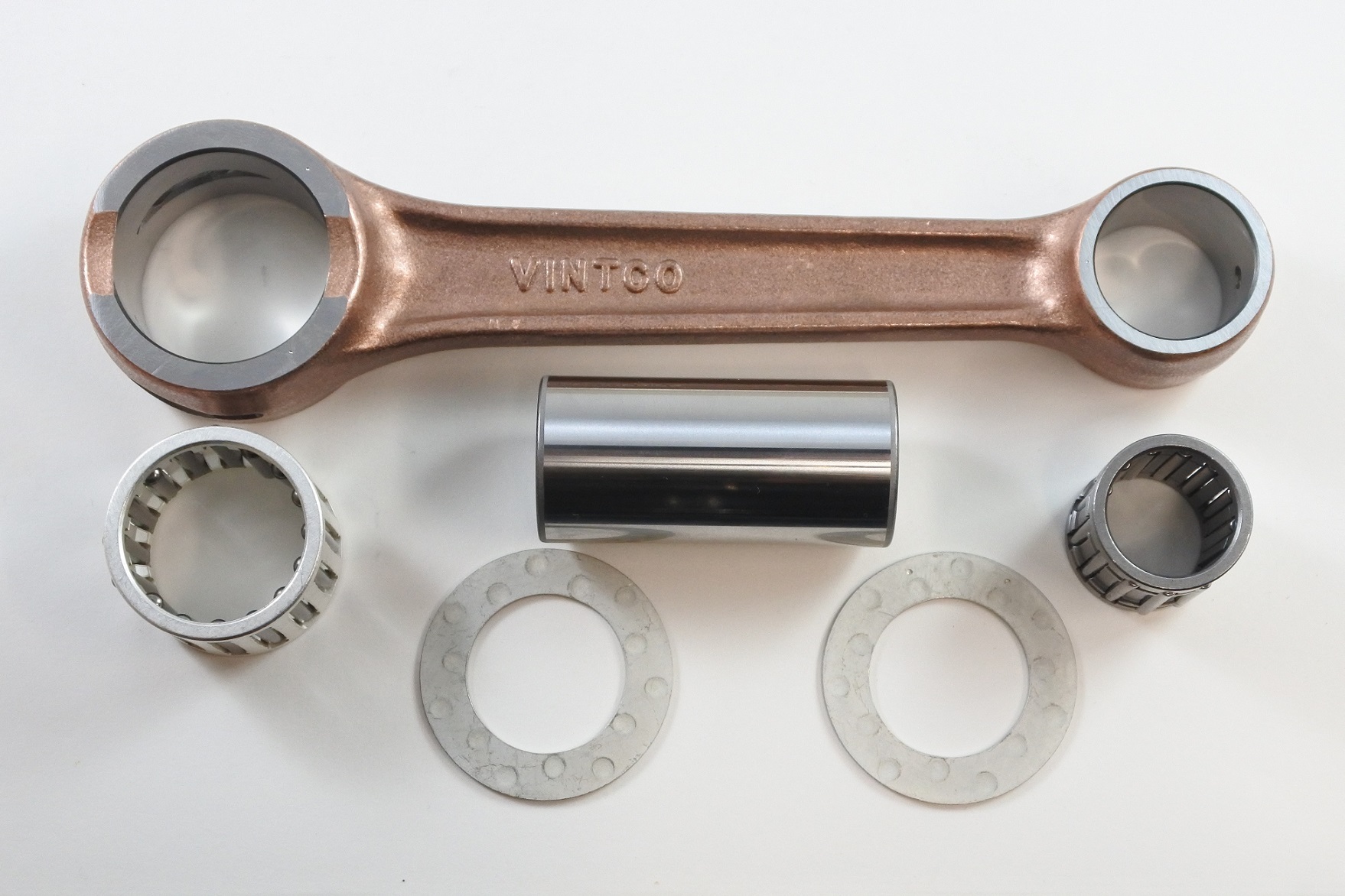 CONNECTING ROD KIT 85-04 KAWASAKI KX 500 VINTCO KR2053 thumbnail 2