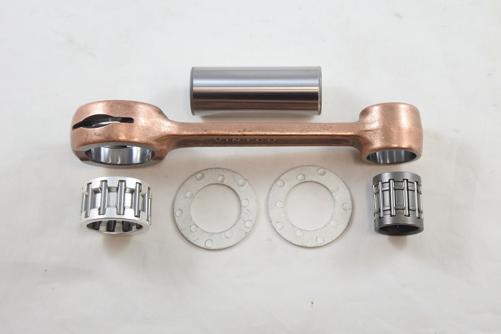 CONNECTING ROD KIT 69-81 SUZUKI A RM 100 125 VINTCO KR2057 thumbnail 3