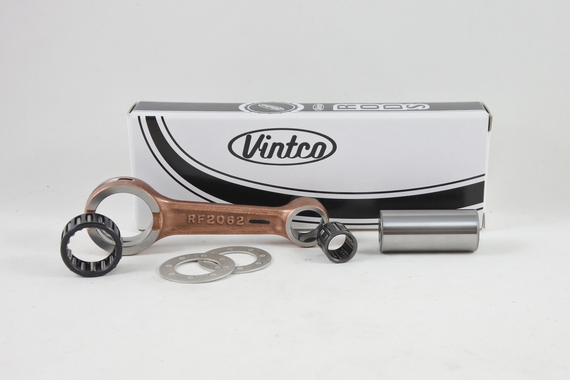 CONNECTING ROD KIT 83-13 KAWASAKI SUZUKI KX RM 60 65 VINTCO KR2062 image 1