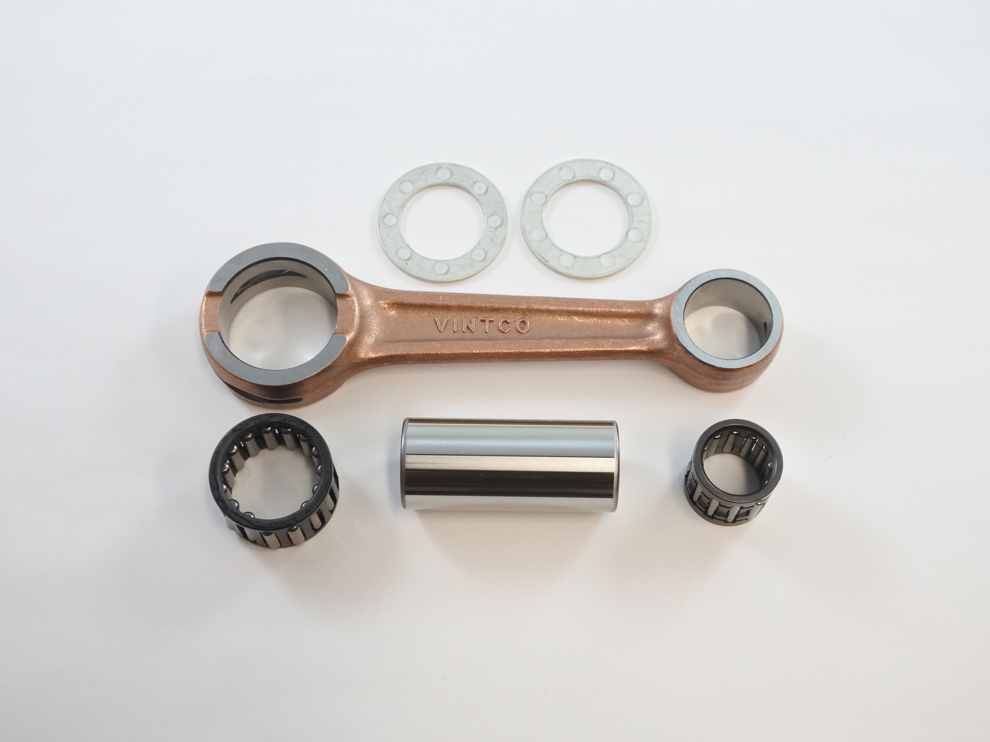 CONNECTING ROD KIT 88-06 KAWASAKI KDX KX 125 200 220 VINTCO KR2063 thumbnail 2