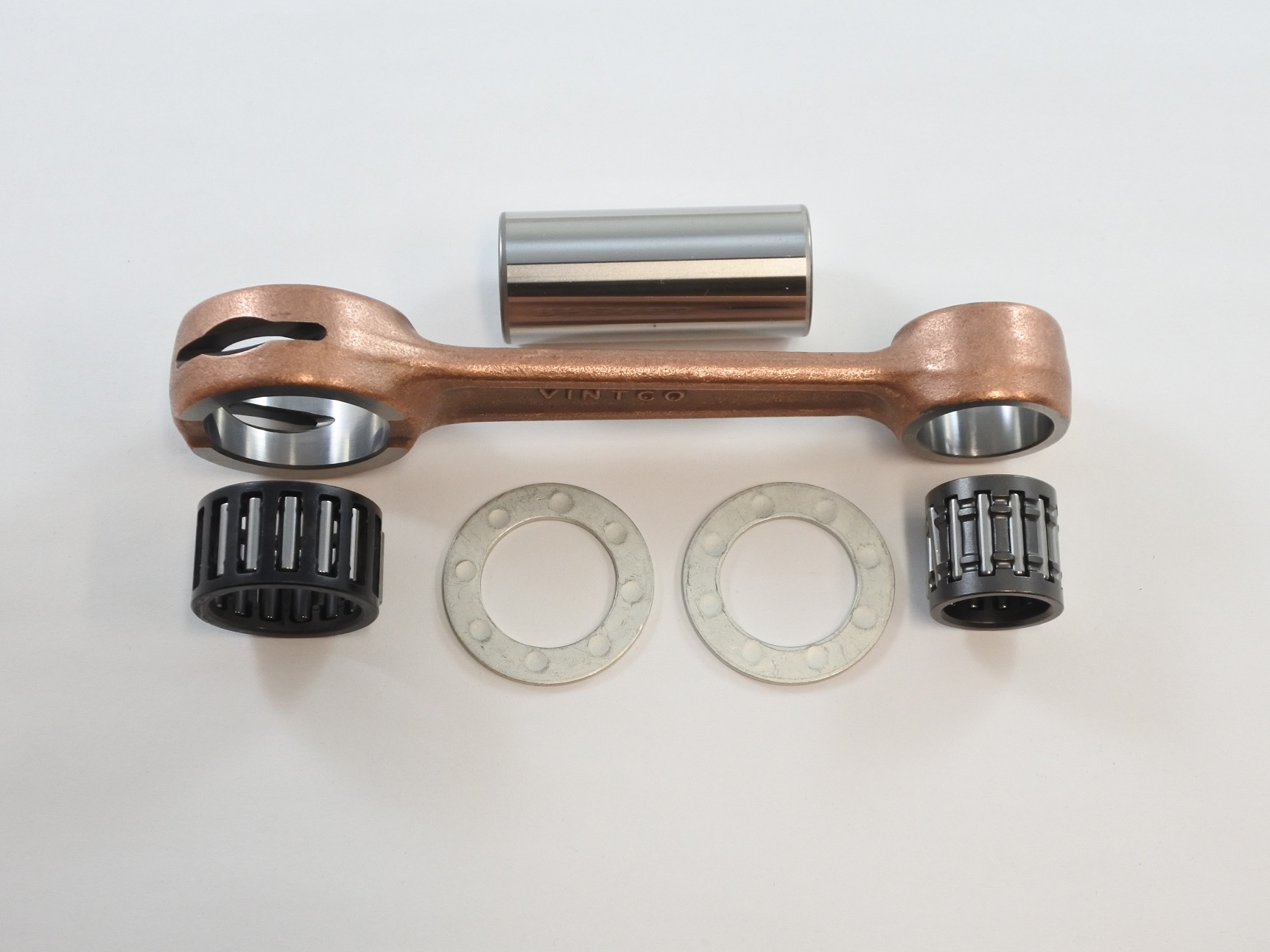CONNECTING ROD KIT 88-06 KAWASAKI KDX KX 125 200 220 VINTCO KR2063 thumbnail 3