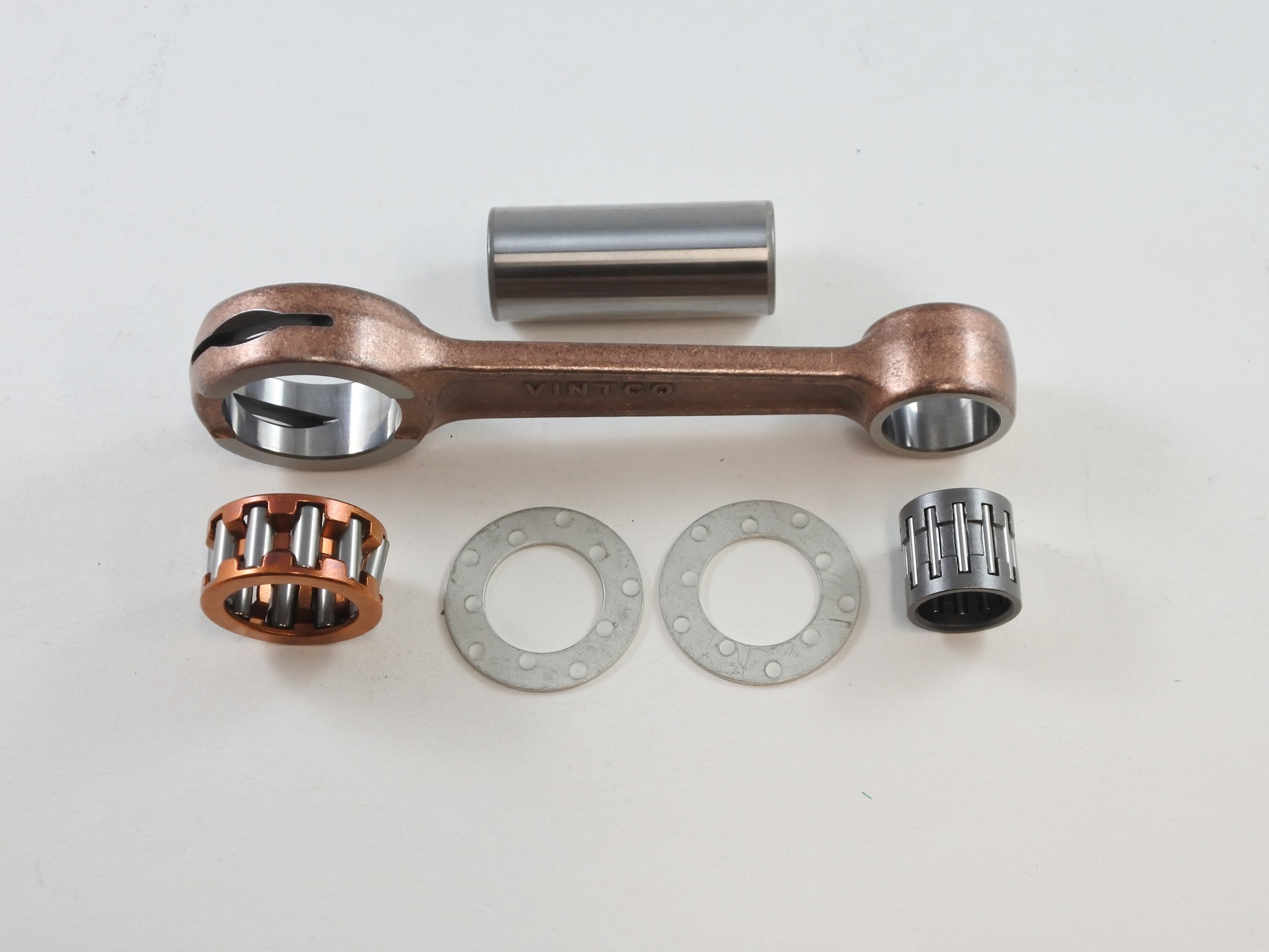 CONNECTING ROD KIT 73-01 KAWASAKI G 3SS 4TR 5 KD KE KH KM KV MC 1 M 80 90 100 VINTCO KR2068 thumbnail 3