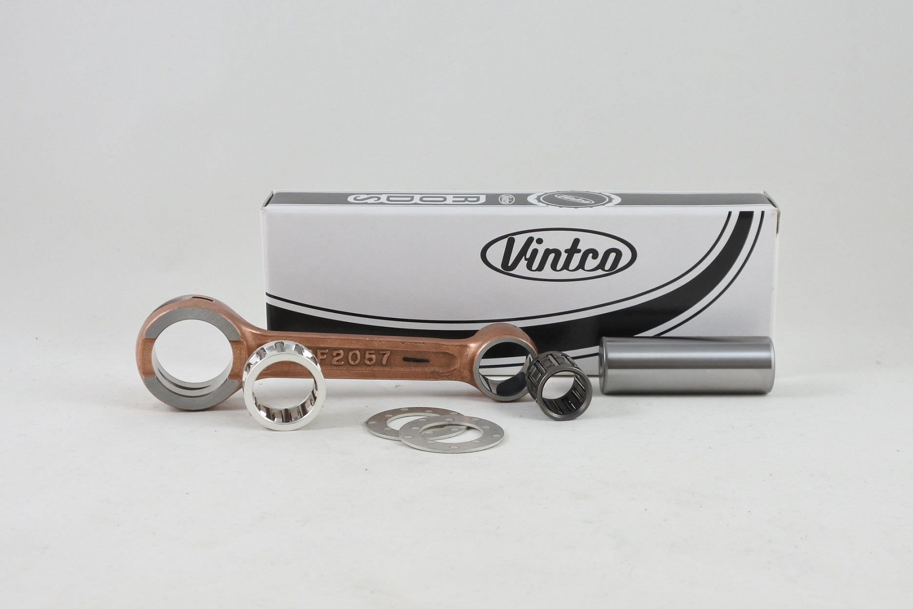 CONNECTING ROD KIT 71-81 SUZUKI DS TS RM TM RV TC 100 125 VINTCO KR2073 image 1