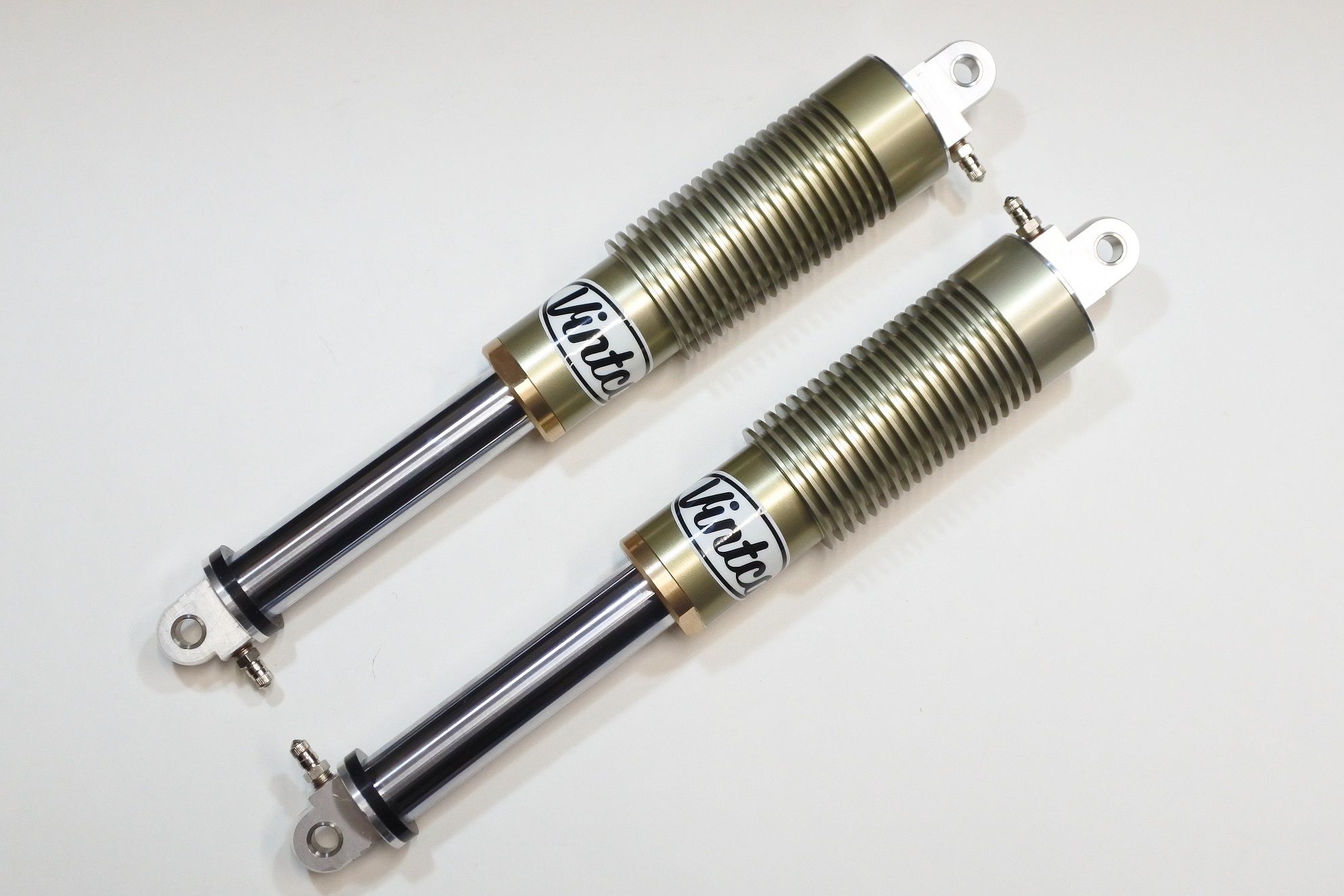 AIR SHOCK PAIR 67-80 CAN AM HODAKA HONDA MAICO MONTESA SUZUKI VINTCO KSHOCK14.75 thumbnail 3