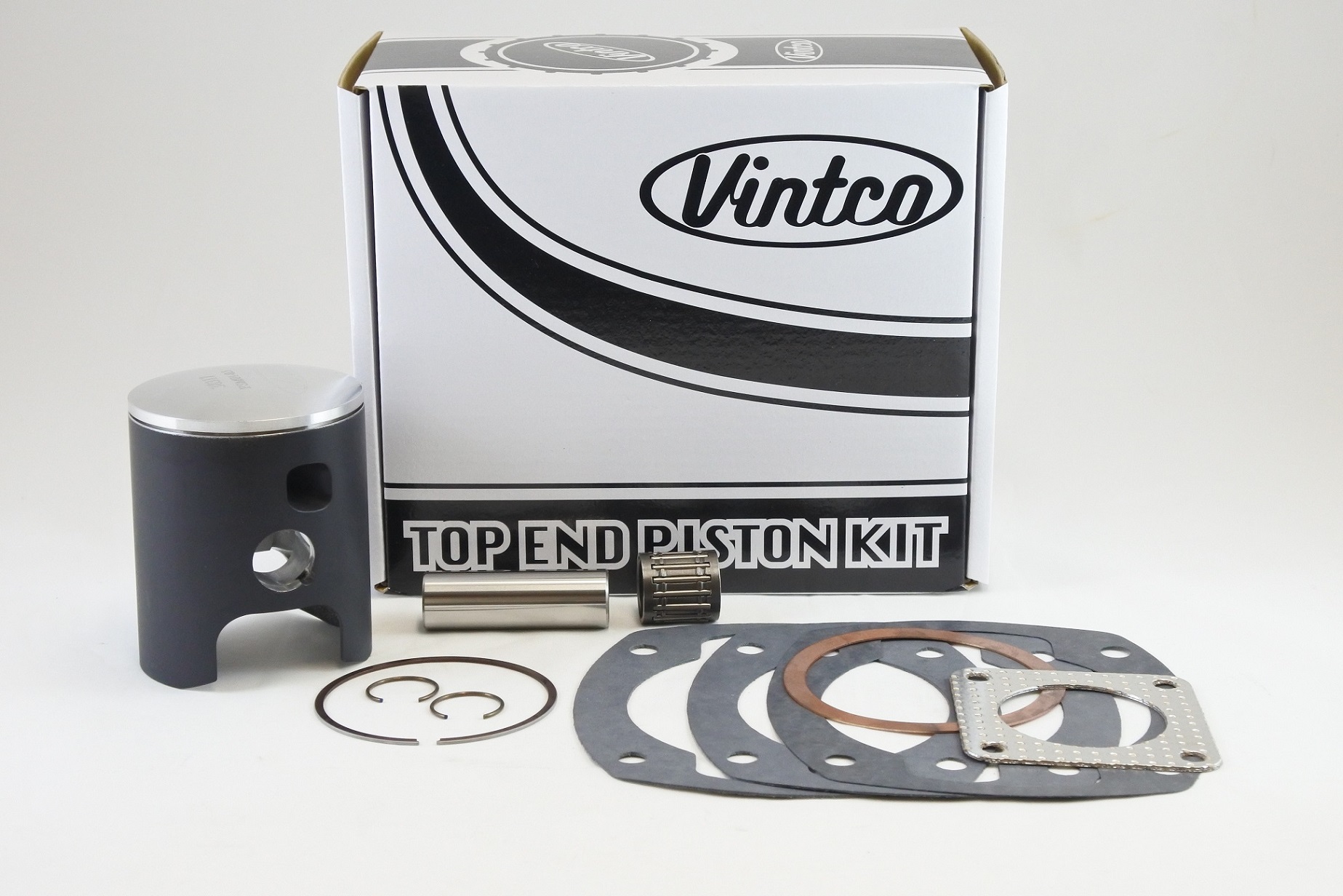 TOP END PISTON KIT 73-80 MAICO 250 67.5mm 0.5mm OVER VINTCO KTA01-0.5 image 1