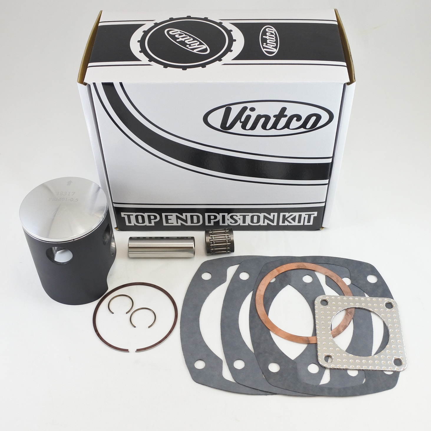 TOP END PISTON KIT 73-80 MAICO 250 67.5mm 0.5mm OVER VINTCO KTA01-0.5 thumbnail 2