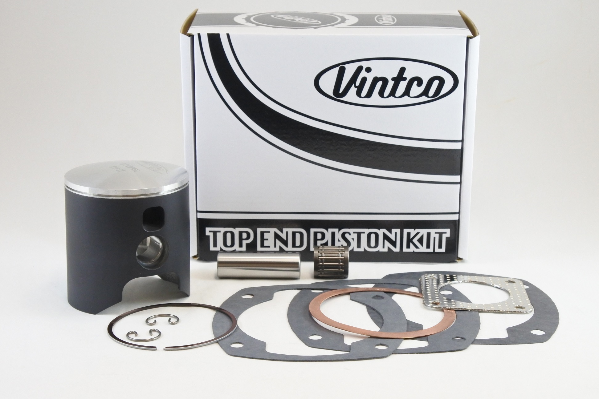 TOP END PISTON KIT 74-80 MAICO 400 78.0mm 1.0mm OVER VINTCO KTA03-1.0 image 1