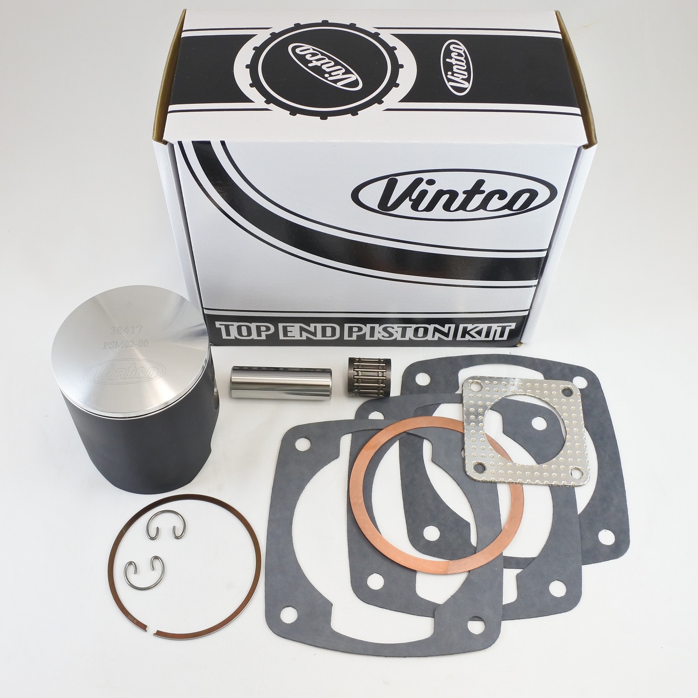 TOP END PISTON KIT 81-81 MAICO 400 77.0mm STANDARD VINTCO KTA04-00 thumbnail 2