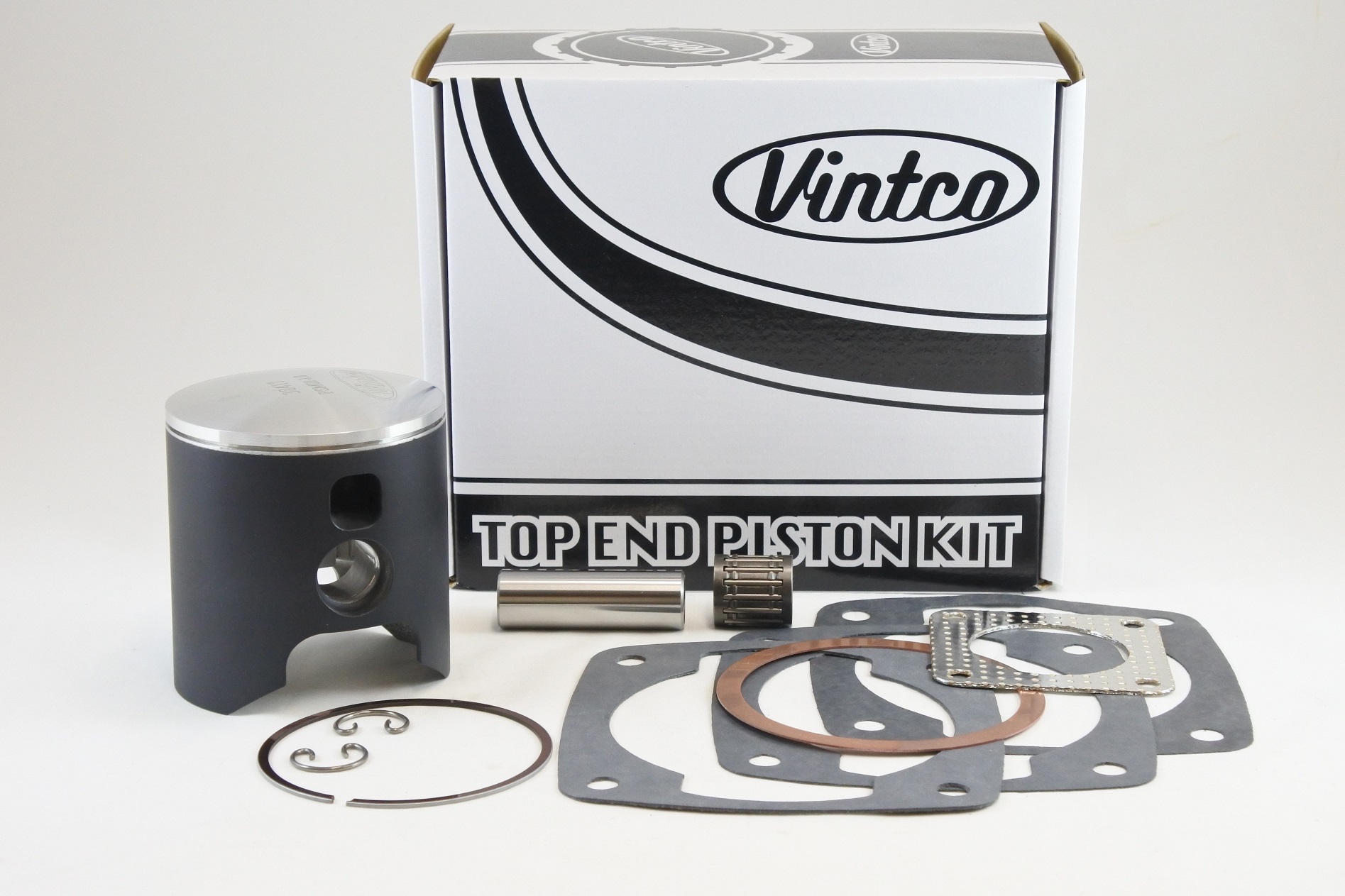 TOP END PISTON KIT 81-81 MAICO 400 78.0mm 1.0mm OVER VINTCO KTA04-1.0 image 1