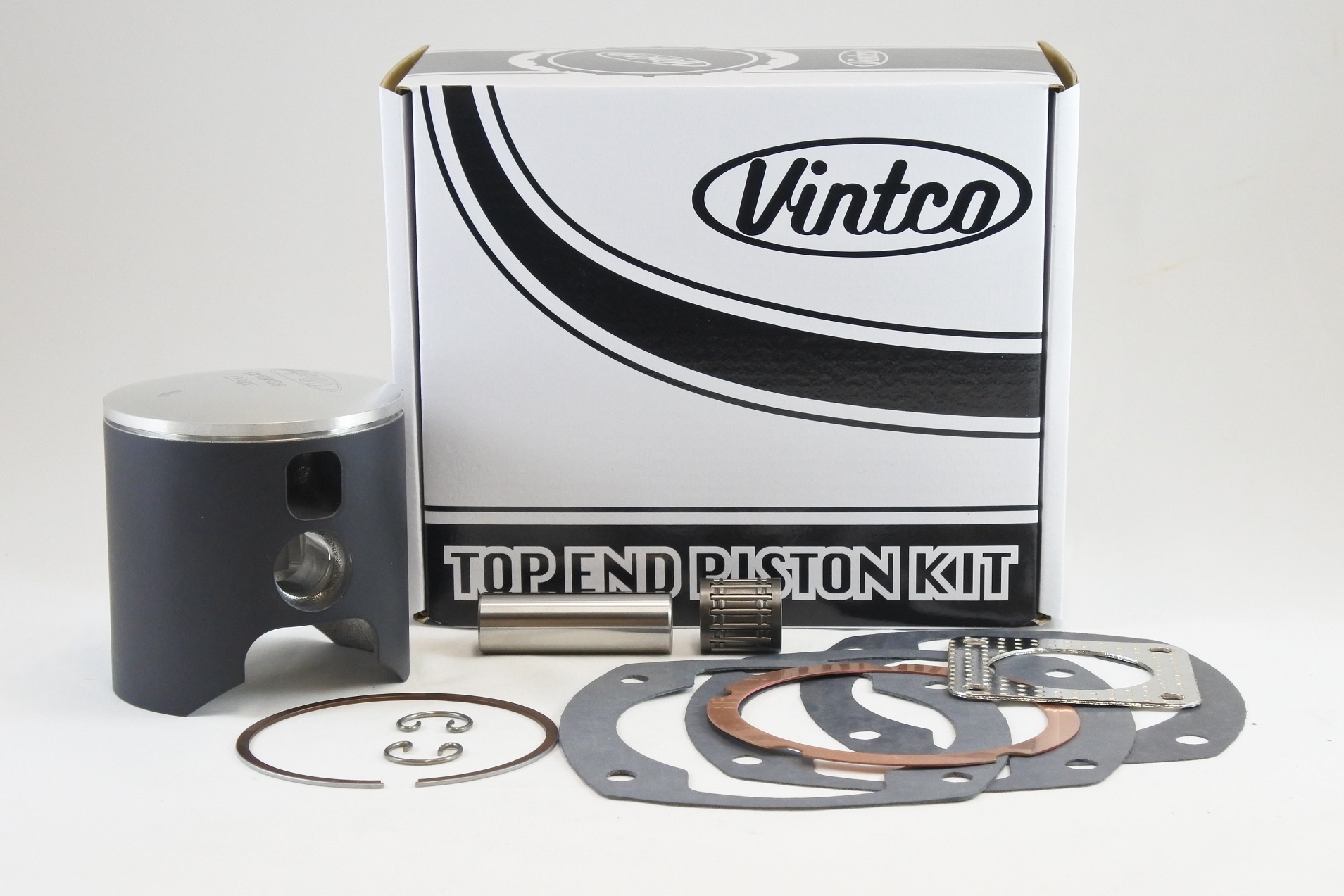 TOP END PISTON KIT 73-80 MAICO GS 440 82.5mm 0.5mm OVER VINTCO KTA05-0.5 image 1