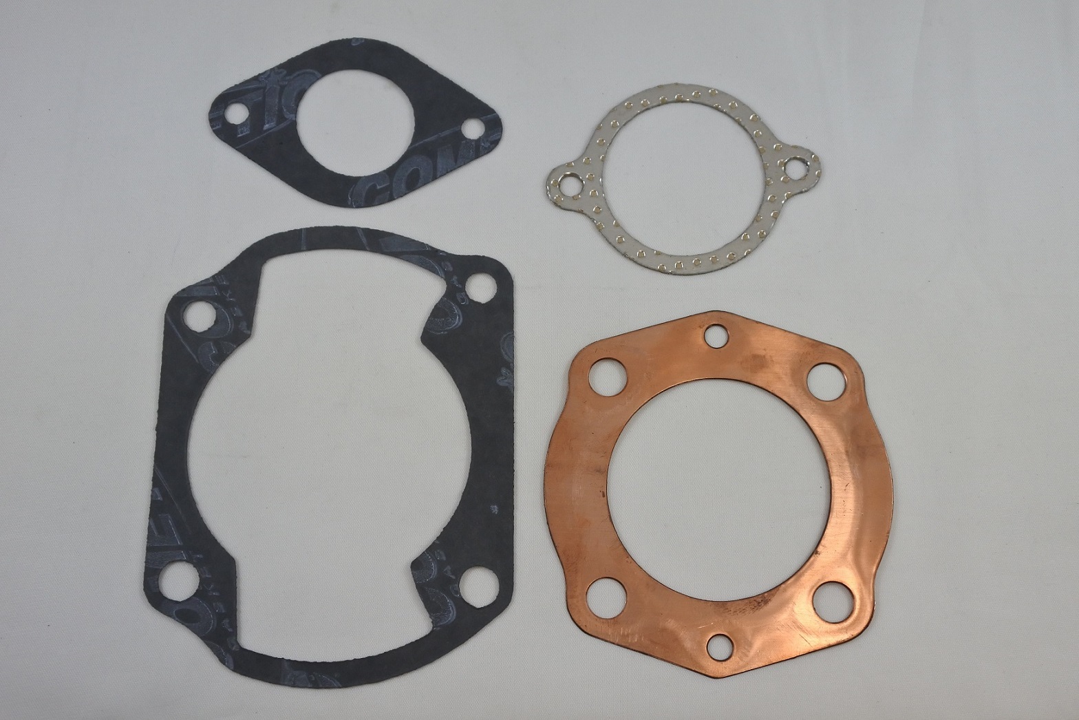 TOP END GASKET KIT 74-78 HONDA CR MT R 125 56mm-58mm BORES VINTCO KTE001 thumbnail 2