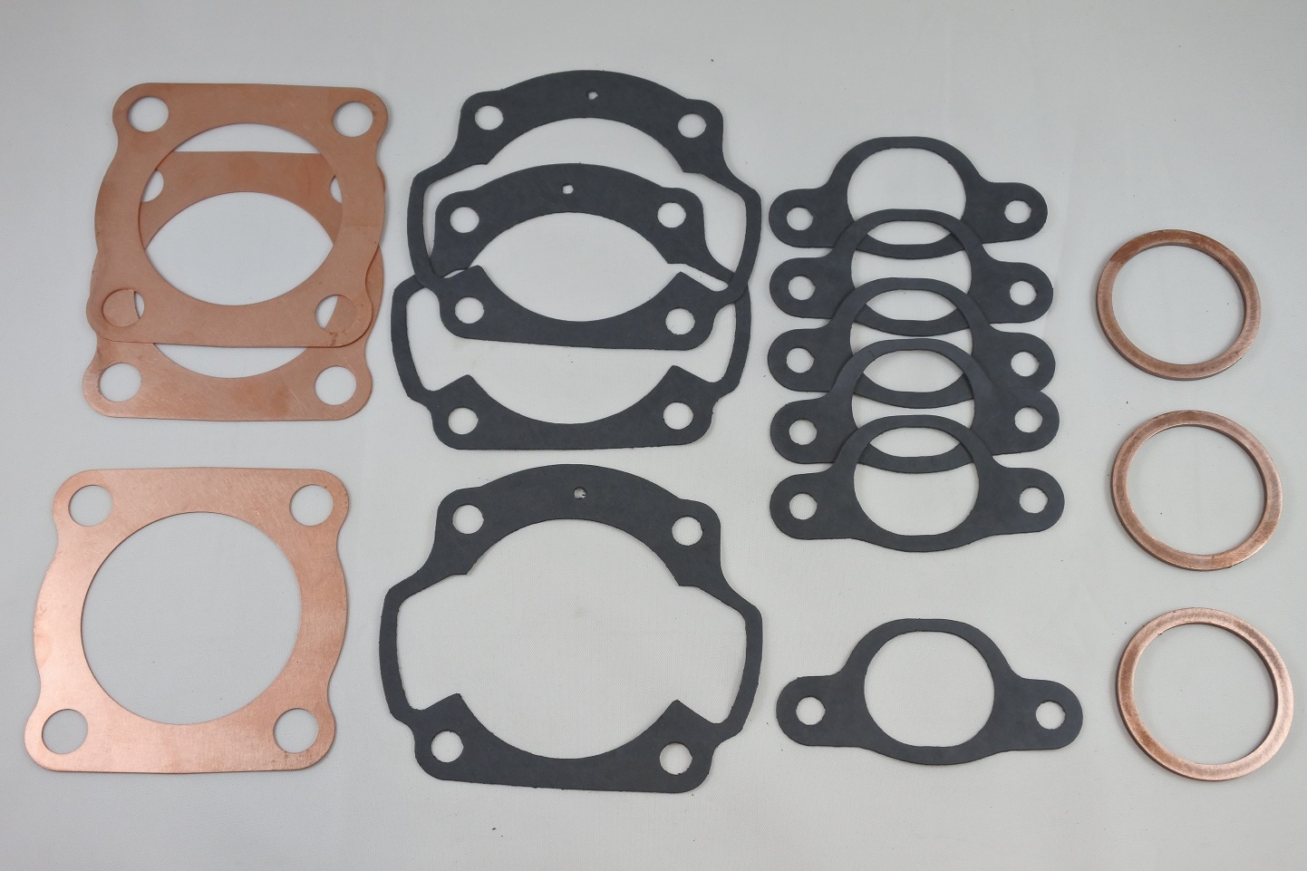 TOP END GASKET KIT 69-73 KAWASAKI H1 500 BORE 60mm VINTCO KTE011 image 1