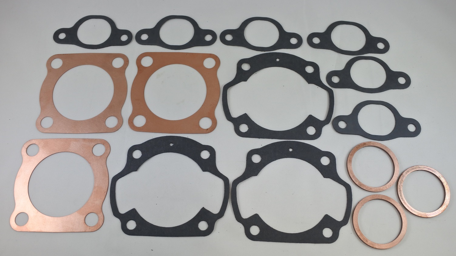 TOP END GASKET KIT 74-76 KAWASAKI H1 KH 500 BORE 60mm VINTCO KTE012 thumbnail 2