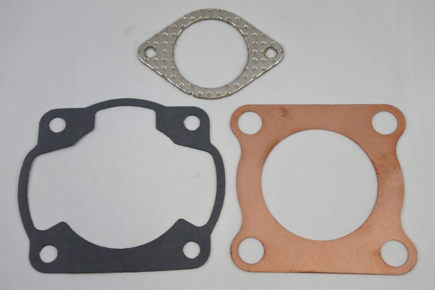 TOP END GASKET KIT 74-76 KAWASAKI KX 125 BORE 56mm-57mm VINTCO KTE014 image 1