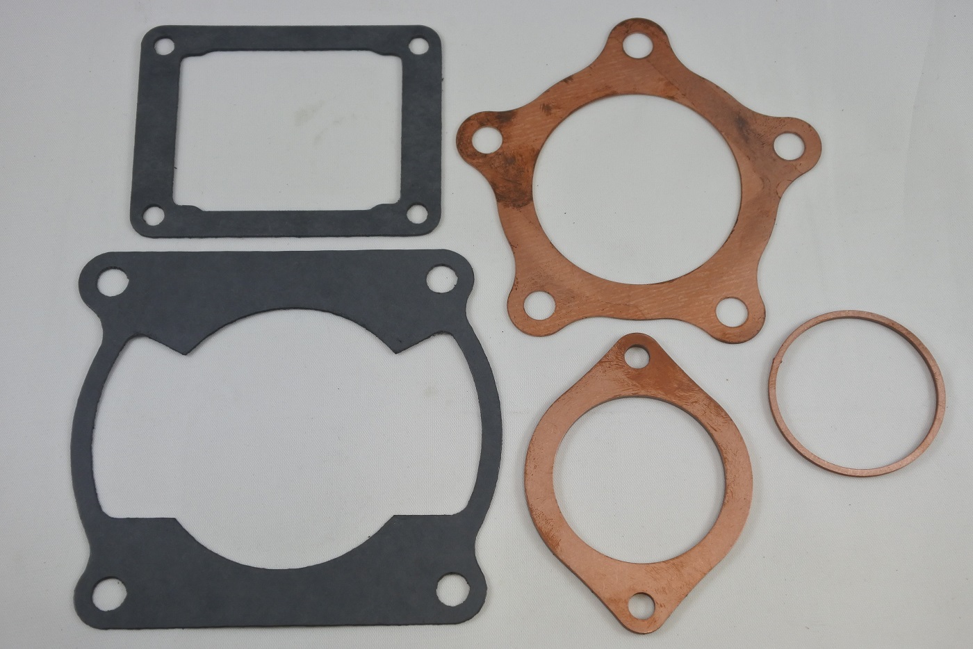 TOP END GASKET KIT 78-79 KAWASAKI KX 125 56mm-57mm BORE VINTCO KTE015 image 1