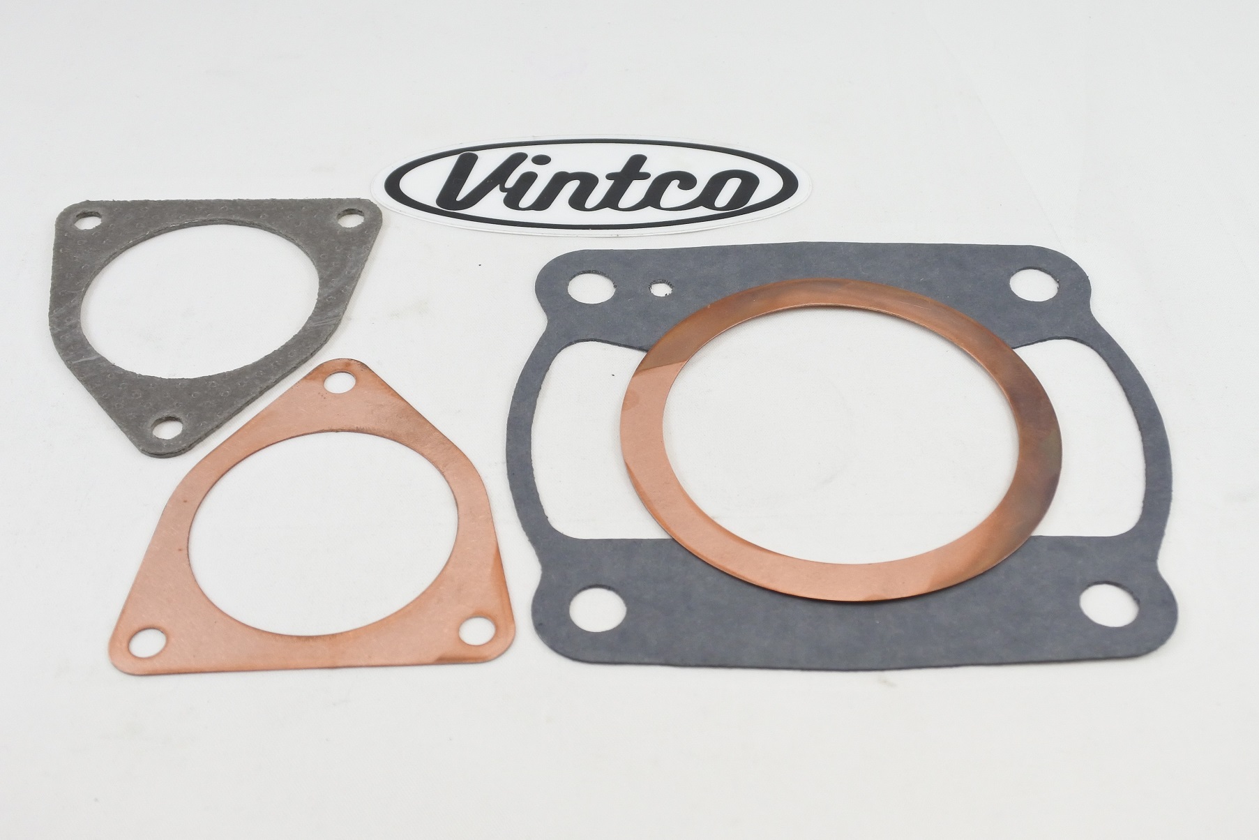 TOP END GASKET KIT 74-76 KAWASAKI KX 250 BORES 69.5mm-70mm VINTCO KTE016 thumbnail 3
