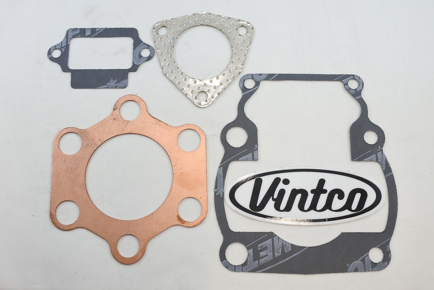 TOP END GASKET KIT 79-80 SUZUKI RM 125 BORE 54mm TO 55mm VINTCO KTE021 thumbnail 2