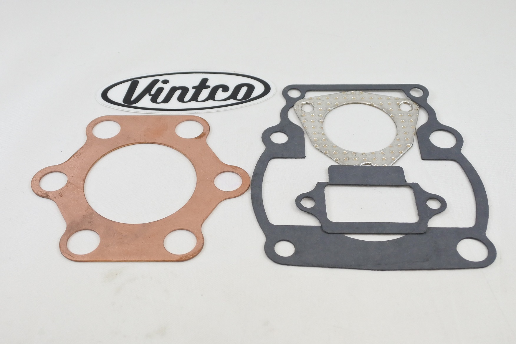 TOP END GASKET KIT 79-80 SUZUKI RM 125 BORE 54mm TO 55mm VINTCO KTE021 thumbnail 3