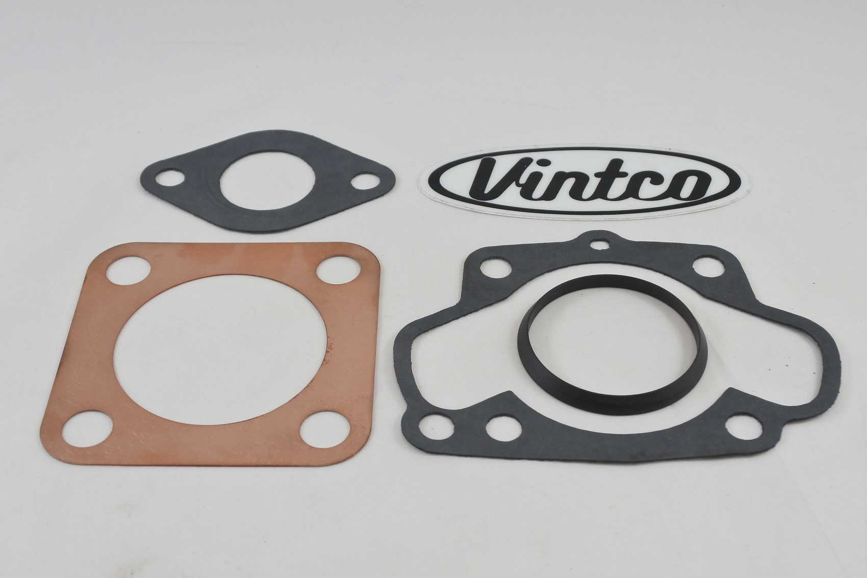 TOP END GASKET KIT 73-75 SUZUKI TM 125 BORE 54mm-56.5mm VINTCO KTE022 thumbnail 3