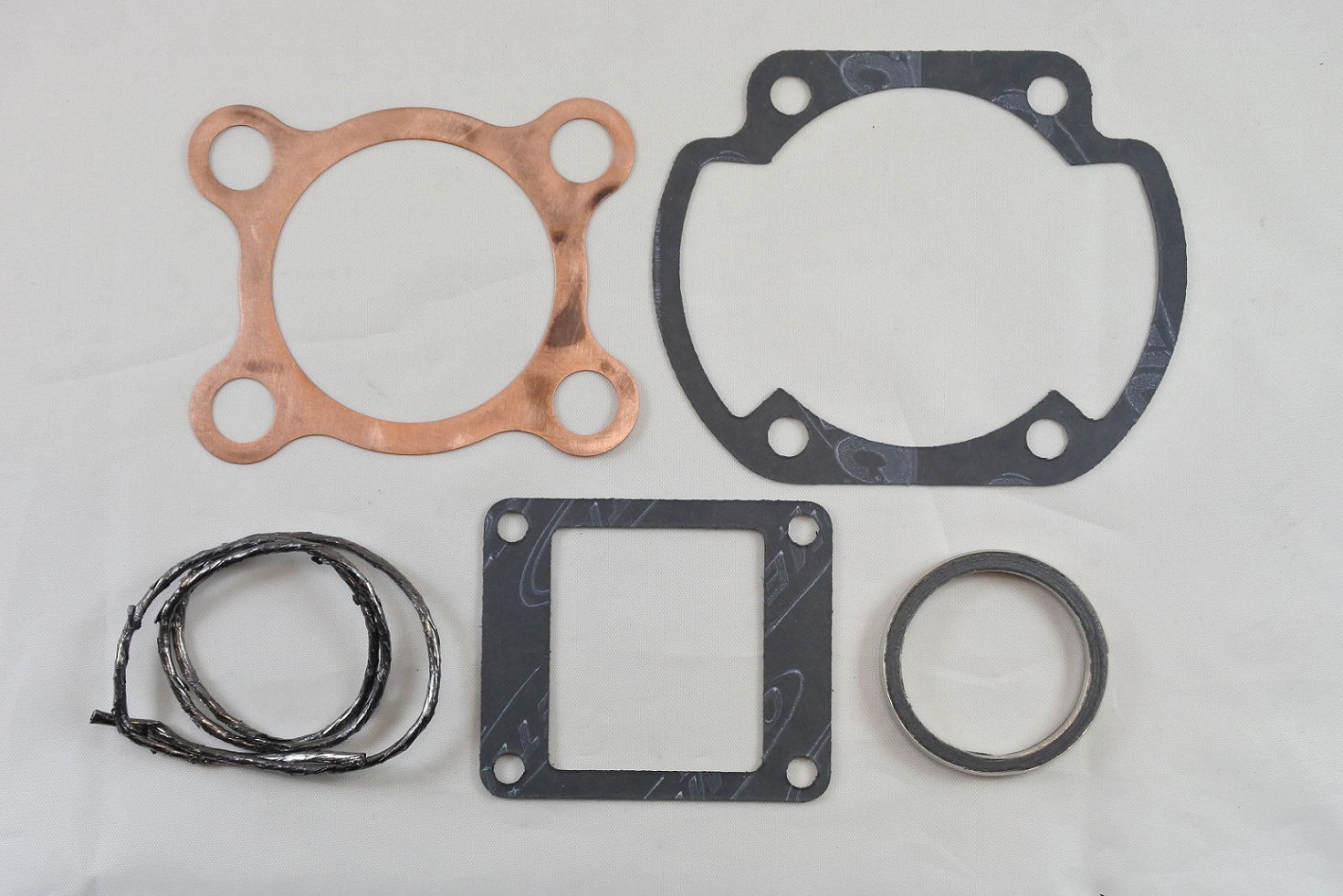 TOP END GASKET KIT 72-75 YAMAHA AT 2 3 MX YZ 125 56-58.5mm BORE VINTCO KTE029 thumbnail 2