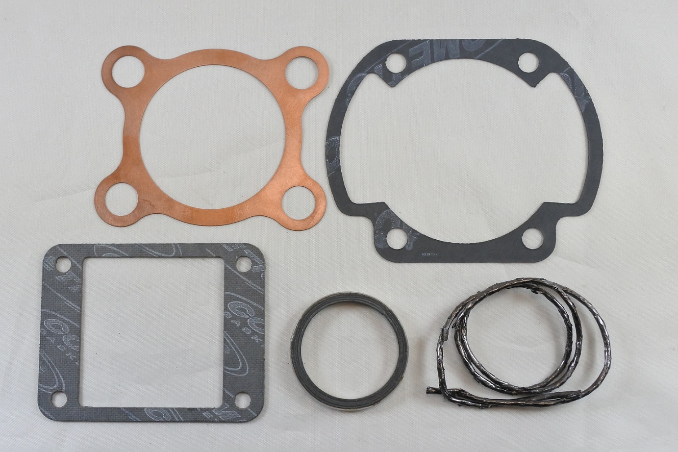 TOP END GASKET KIT 76-76 YAMAHA MX YZ 125 56mm-58.5mm BORE VINTCO KTE030 thumbnail 2