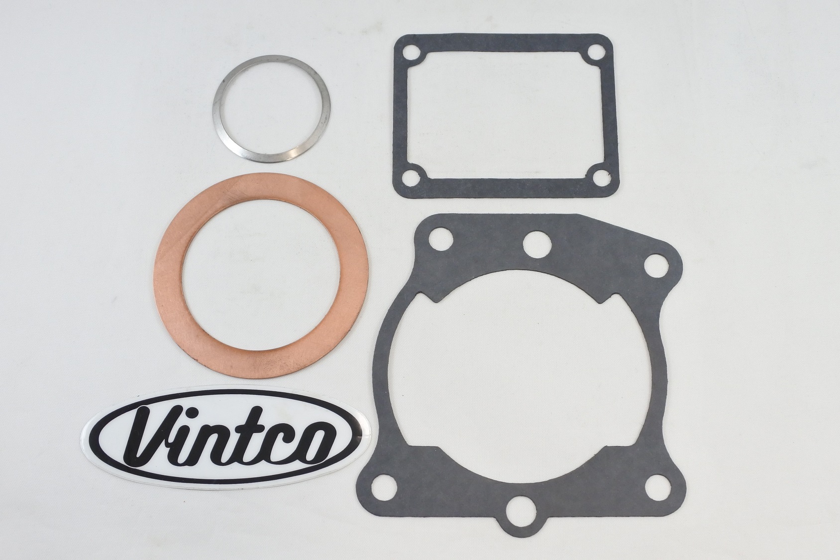 TOP END GASKET KIT 80-80 YAMAHA YZ 125 BORES 56mm-57.5mm VINTCO KTE035 image 1