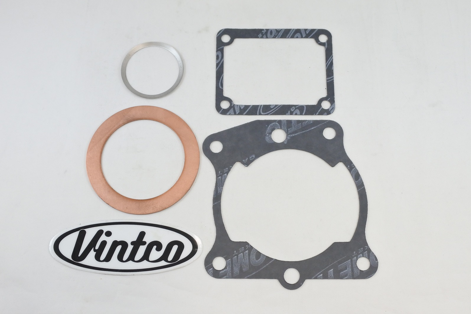 TOP END GASKET KIT 80-80 YAMAHA YZ 125 BORES 56mm-57.5mm VINTCO KTE035 thumbnail 2