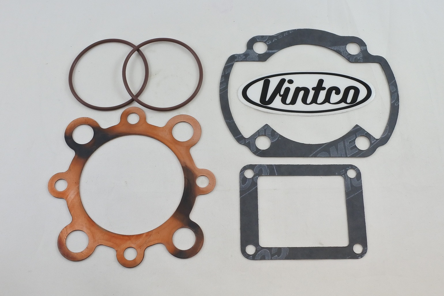 TOP END GASKET KIT 74-75 YAMAHA YZ 250 70-71mm VINTCO KTE036 thumbnail 2