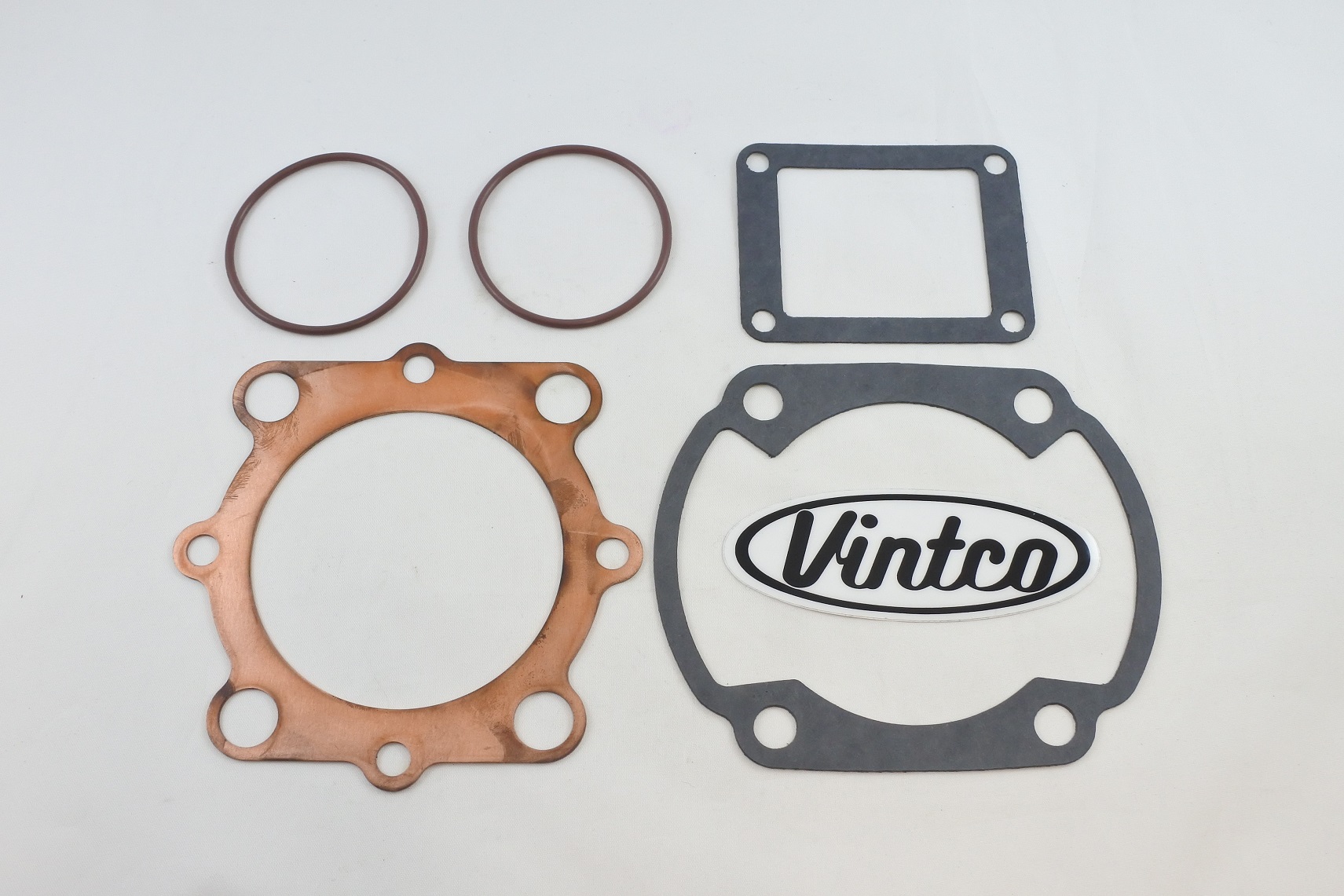 TOP END GASKET KIT 74-75 YAMAHA YZ 360 BORE 82.5mm VINTCO KTE037 image 1