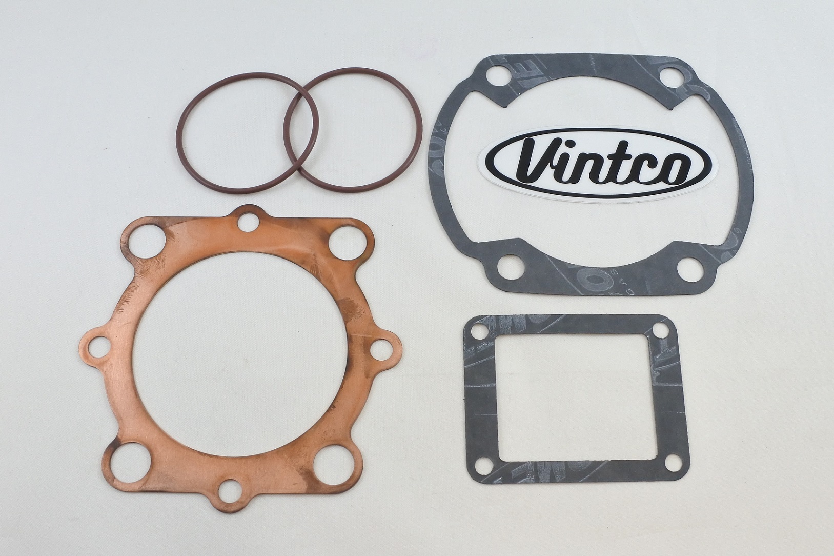 TOP END GASKET KIT 74-75 YAMAHA YZ 360 BORE 82.5mm VINTCO KTE037 thumbnail 2