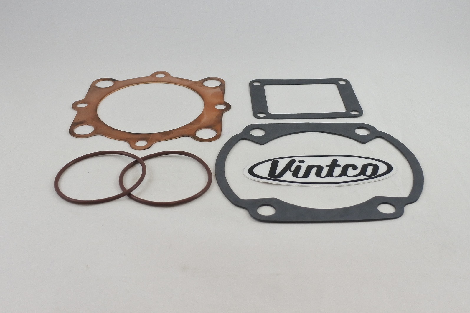 TOP END GASKET KIT 74-75 YAMAHA YZ 360 BORE 82.5mm VINTCO KTE037 thumbnail 3