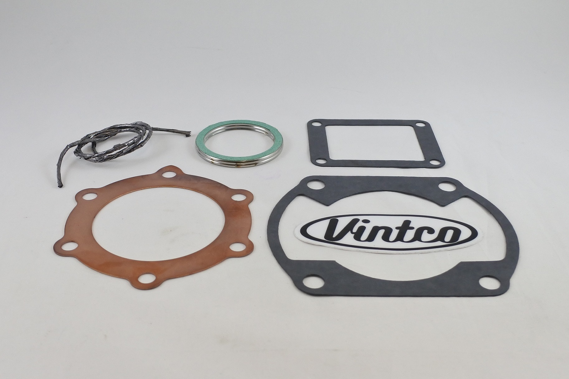 TOP END GASKET KIT 75-76 YAMAHA MX YZ 250 70-71.5mm BORE VINTCO KTE039 thumbnail 3