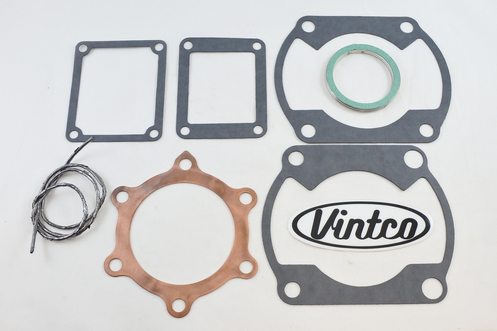 TOP END GASKET KIT 77-77 YAMAHA YZ 250 70-71mm BORE VINTCO KTE040 image 1