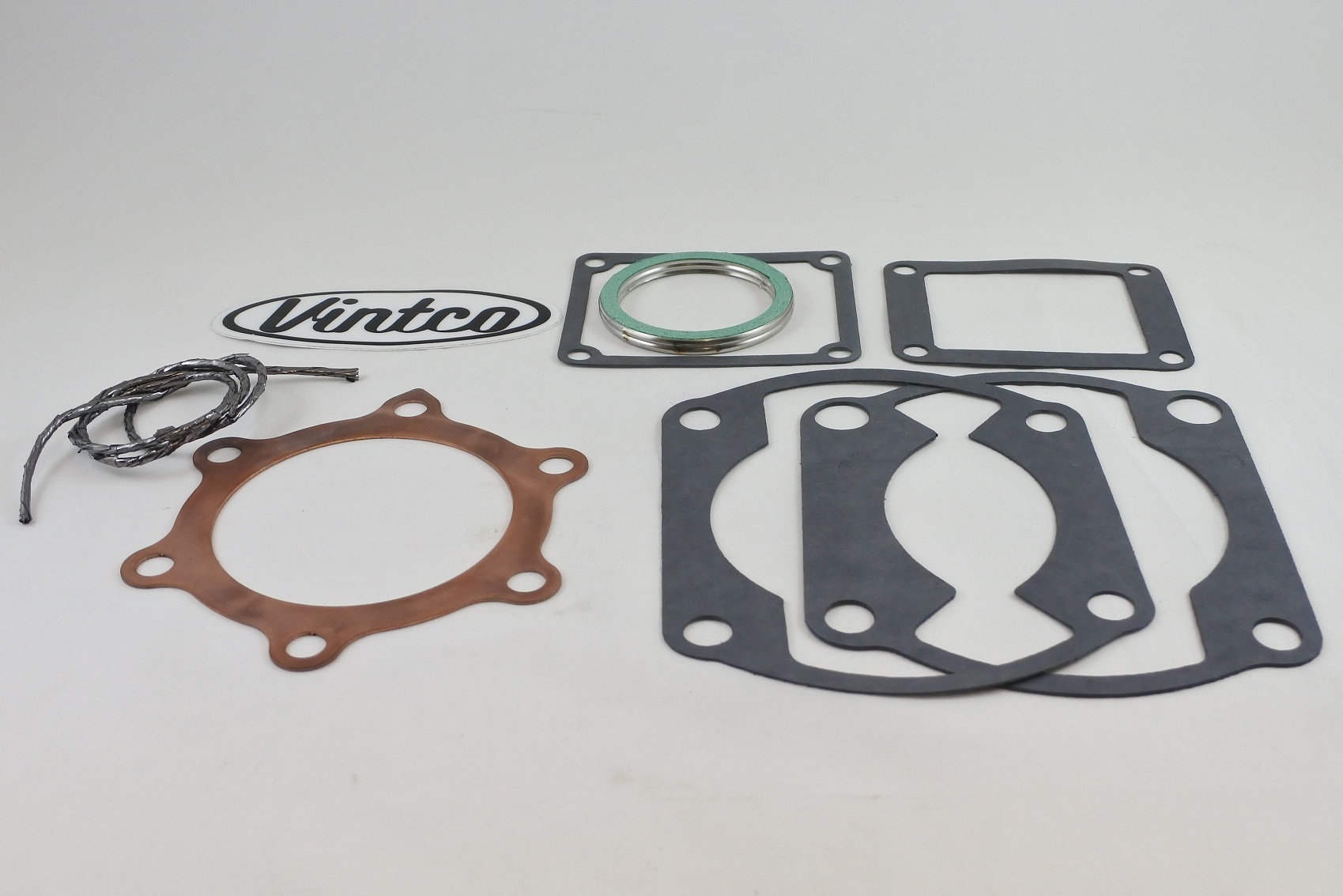 TOP END GASKET KIT 77-77 YAMAHA YZ 250 70-71mm BORE VINTCO KTE040 thumbnail 3