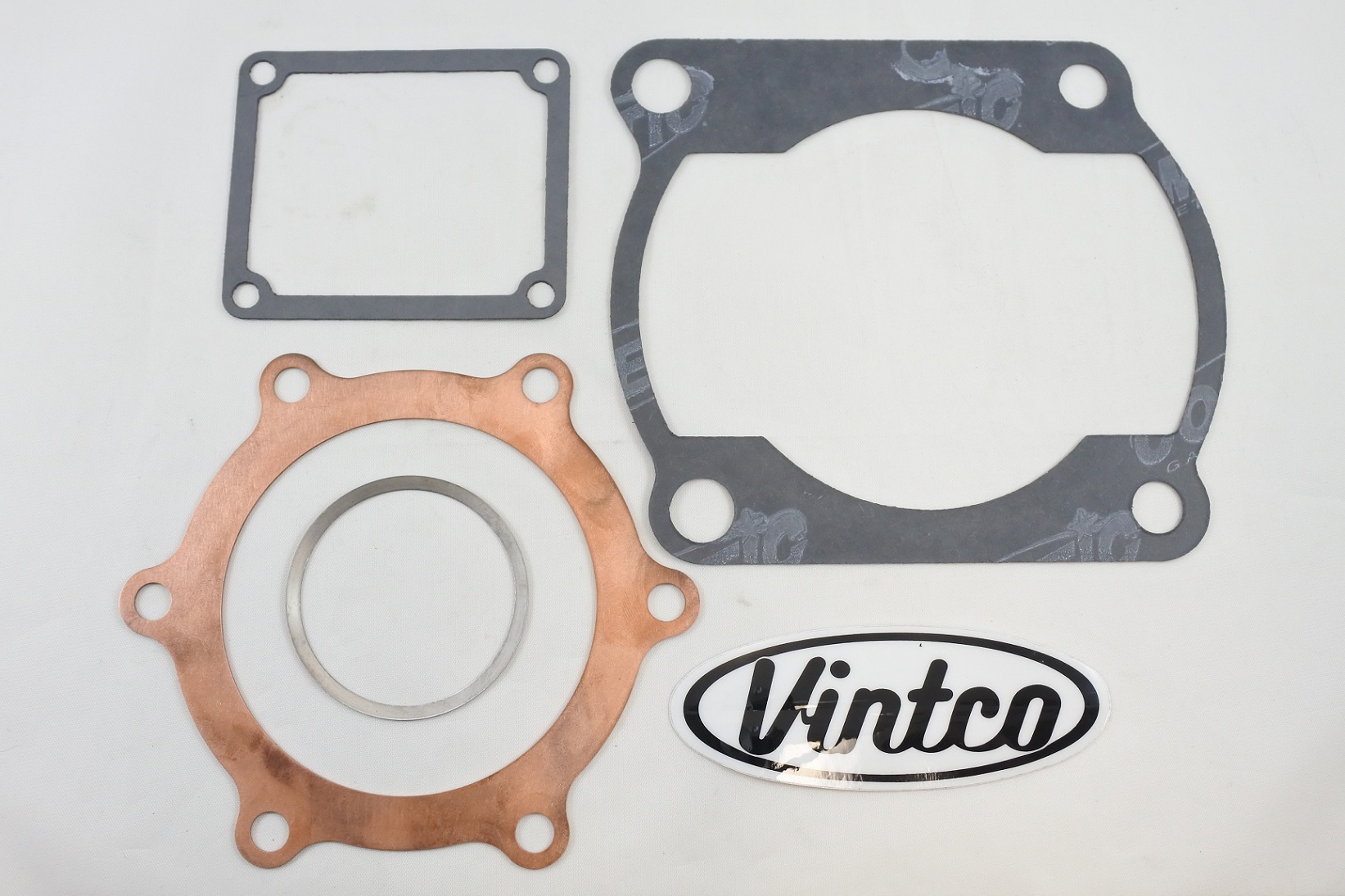 TOP END GASKET KIT 80-81 YAMAHA YZ 465 85-86mm VINTCO KTE046 image 1