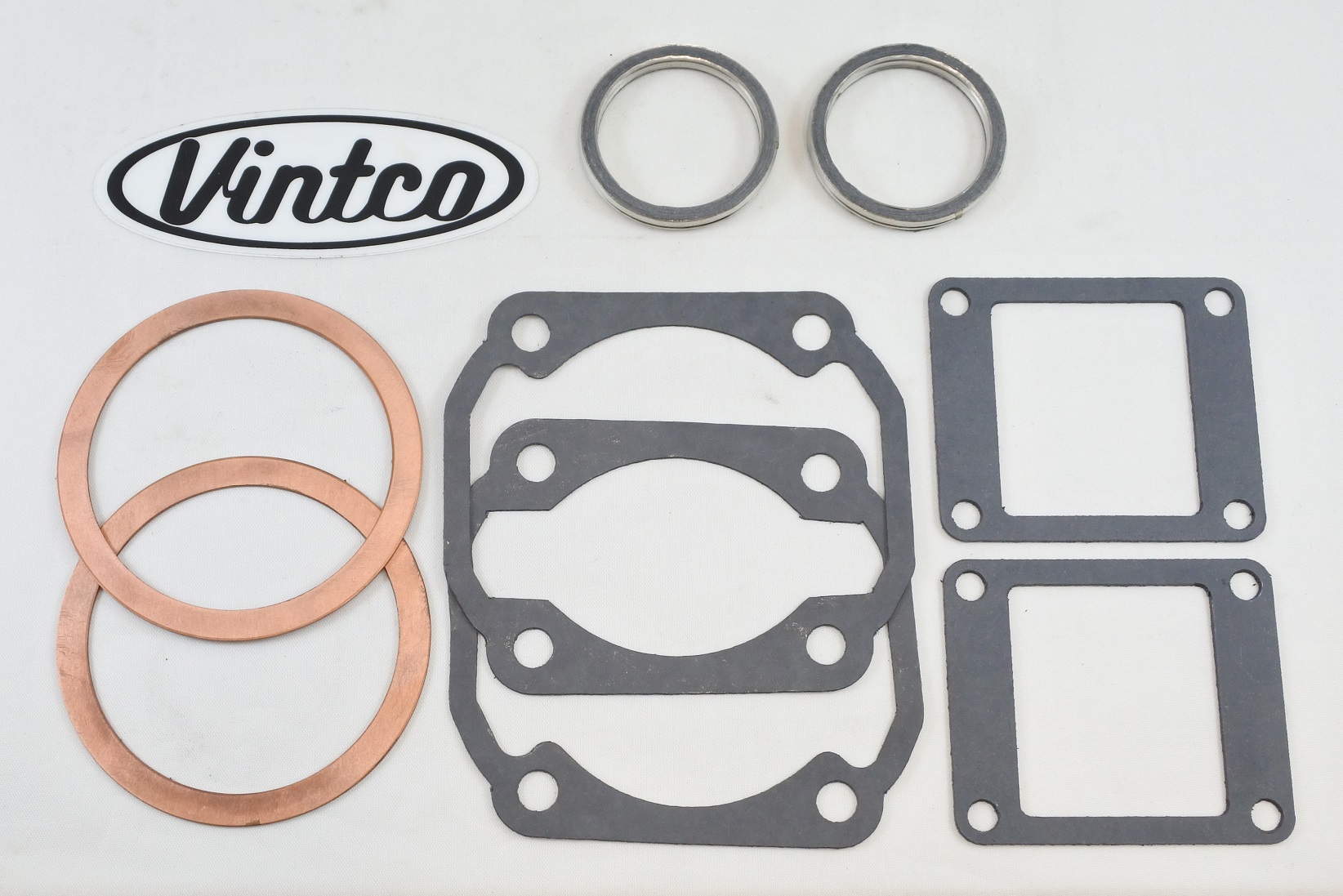 TOP END GASKET KIT 73-75 YAMAHA RD 350 64mm-65mm BORE VINTCO KTE047 image 1