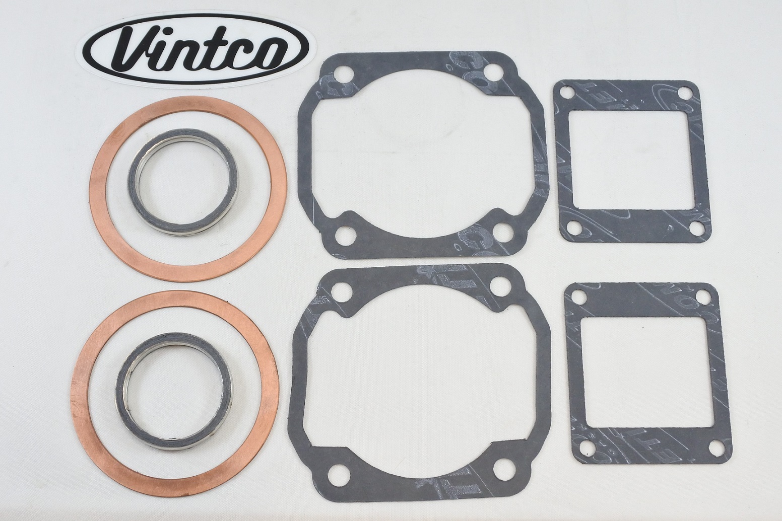 TOP END GASKET KIT 73-75 YAMAHA RD 350 64mm-65mm BORE VINTCO KTE047 thumbnail 2