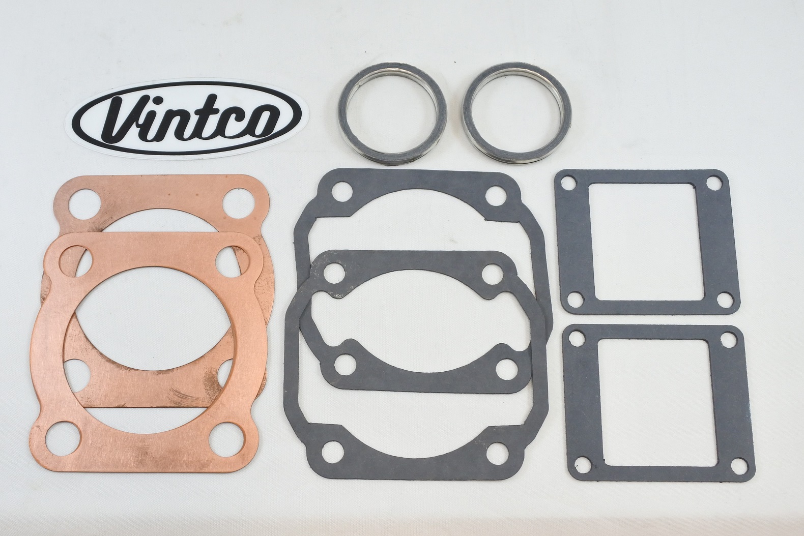 TOP END GASKET KIT 76-78 YAMAHA RD 400 64-65mm BORE VINTCO KTE048 image 1