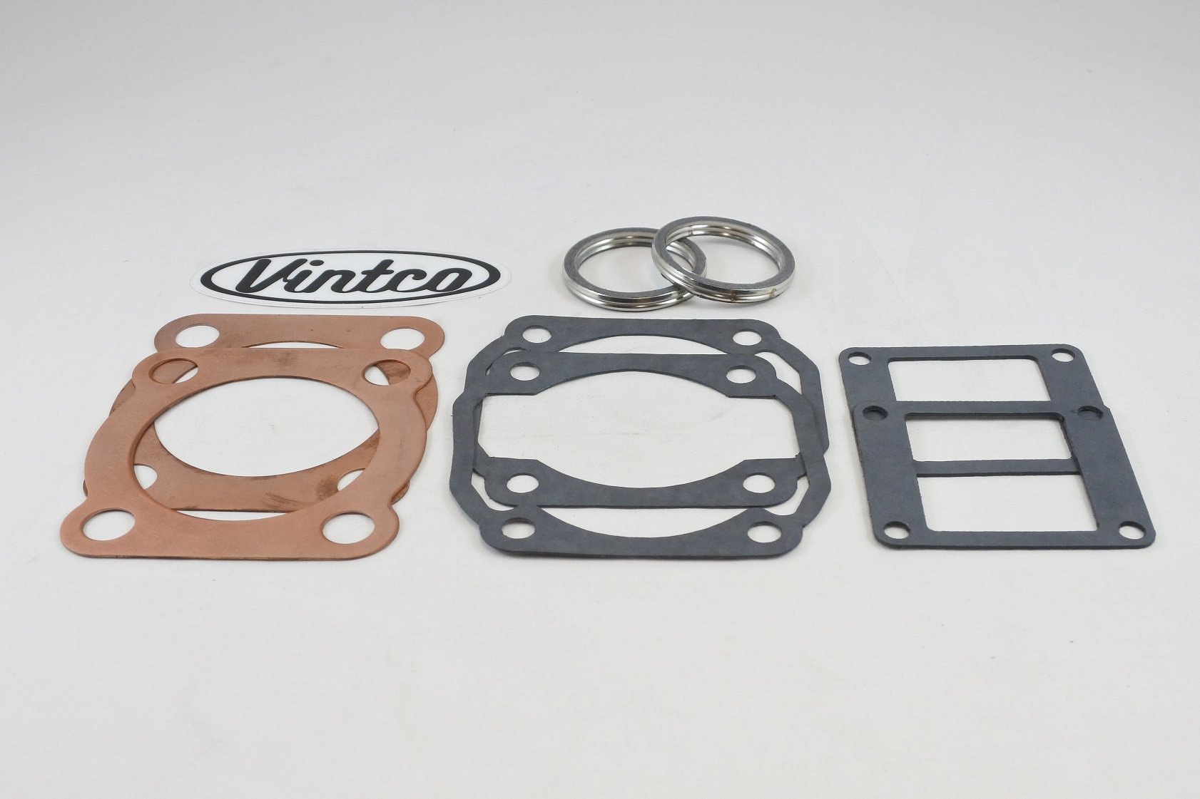 TOP END GASKET KIT 76-78 YAMAHA RD 400 64-65mm BORE VINTCO KTE048 thumbnail 3