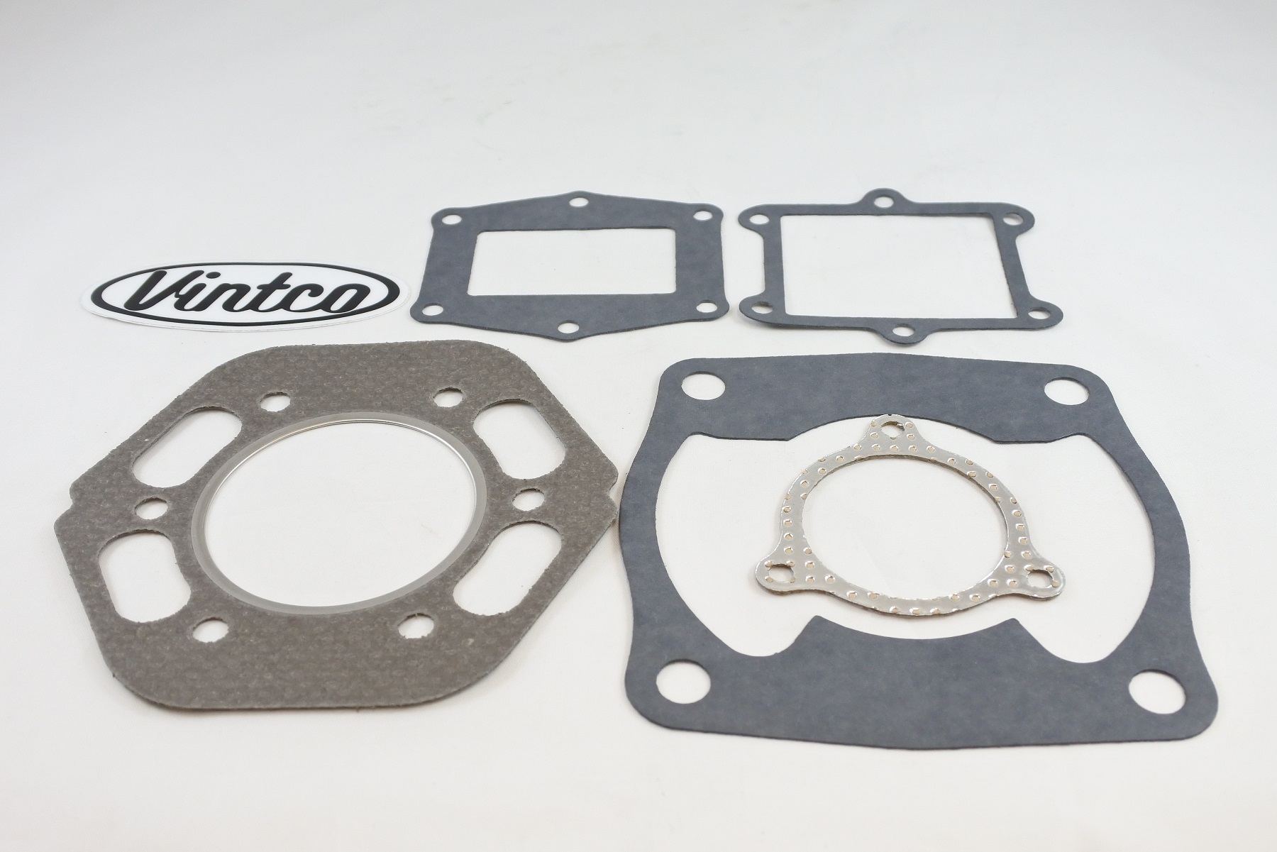 TOP END GASKET KIT 81-82 HONDA CR 250 BORE 66mm VINTCO KTE050 thumbnail 3