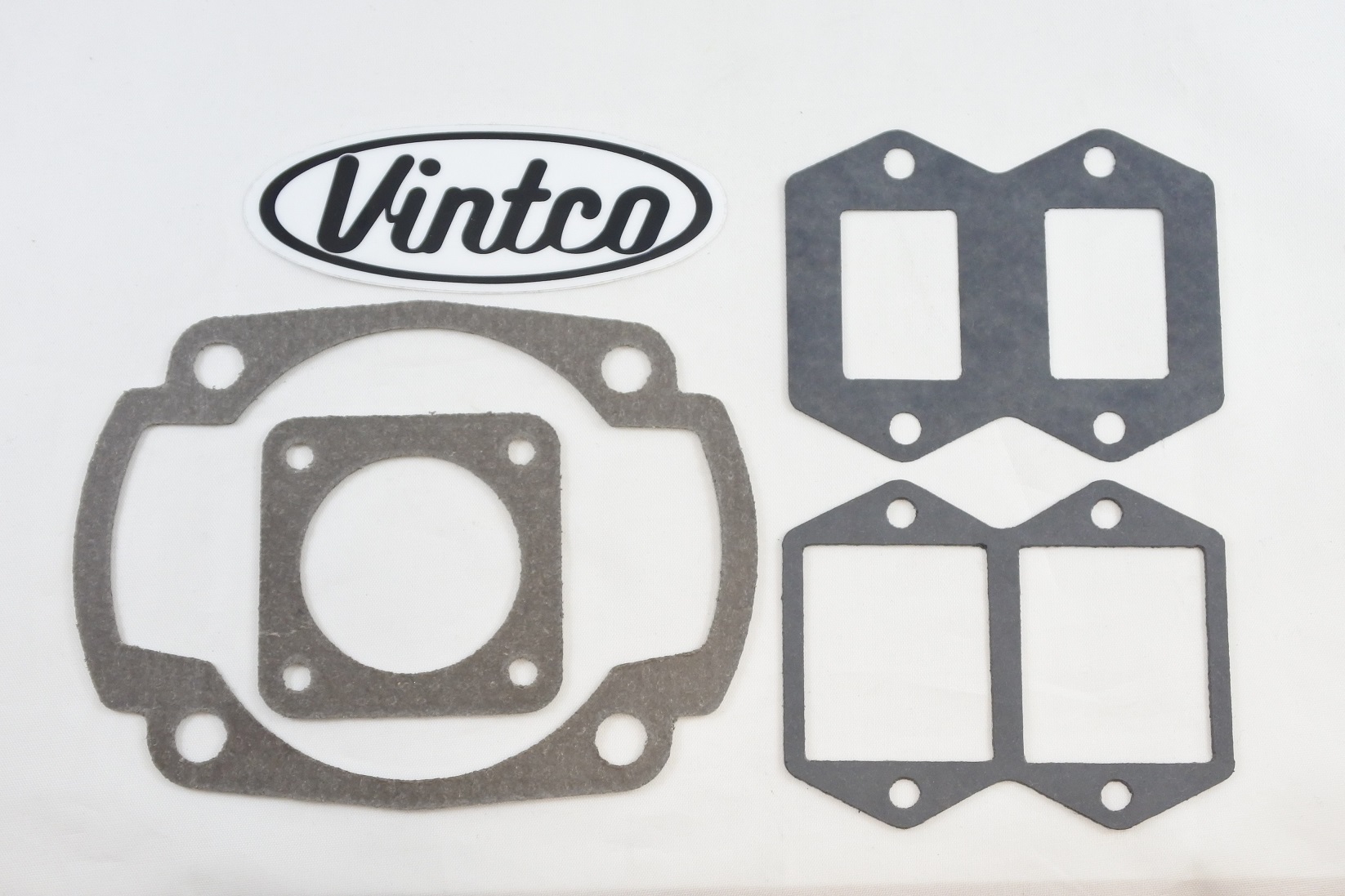 TOP END GASKET KIT 80-81 HUSQVARNA CR WR OR 250 BORE 69.5mm VINTCO KTE053 image 1