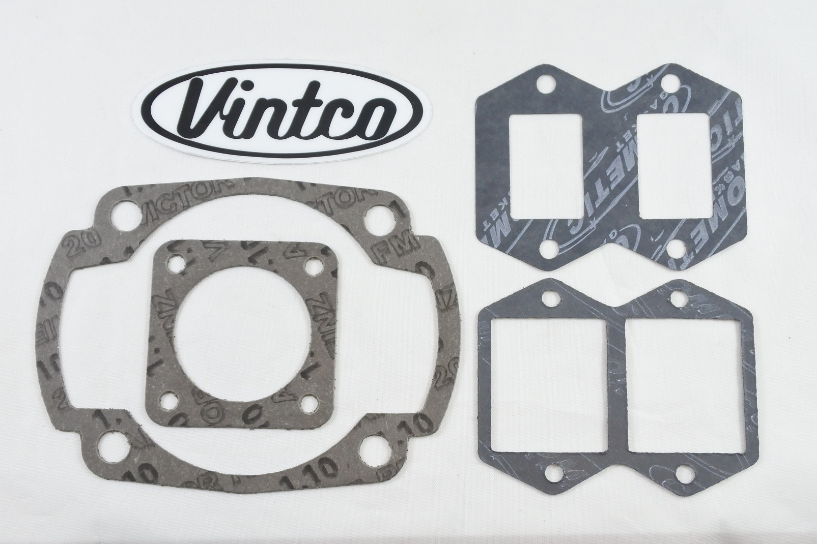 TOP END GASKET KIT 80-81 HUSQVARNA CR WR OR 250 BORE 69.5mm VINTCO KTE053 thumbnail 2