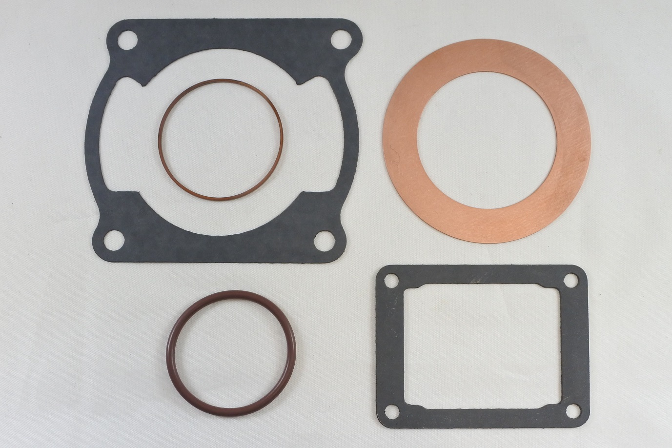 TOP END GASKET KIT 81-81 KAWASAKI KX 125 STD BORE 56mm VINTCO KTE055 image 1