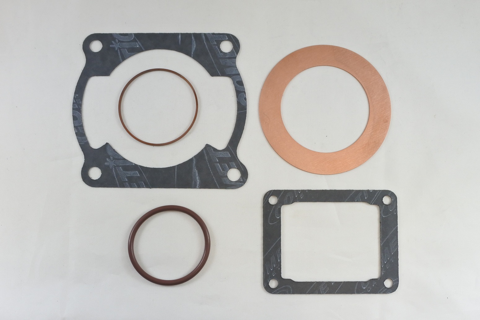 TOP END GASKET KIT 81-81 KAWASAKI KX 125 STD BORE 56mm VINTCO KTE055 thumbnail 2